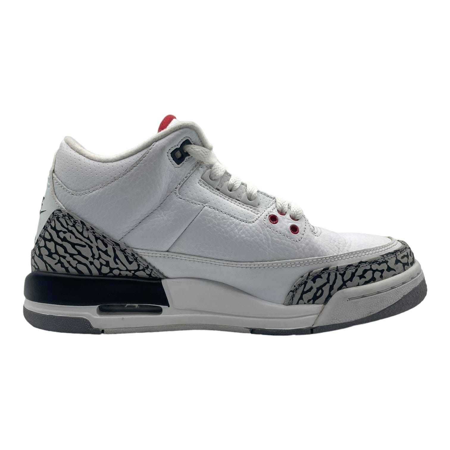 Nike 3 Retro White Cement '88 Dunk Contest (2013) (GS) Size US 6.5 / EU 39-40 - 4 Thumbnail