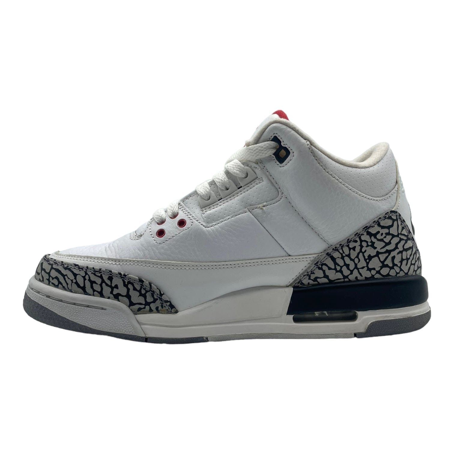 Nike 3 Retro White Cement '88 Dunk Contest (2013) (GS) Size US 6.5 / EU 39-40 - 3 Thumbnail