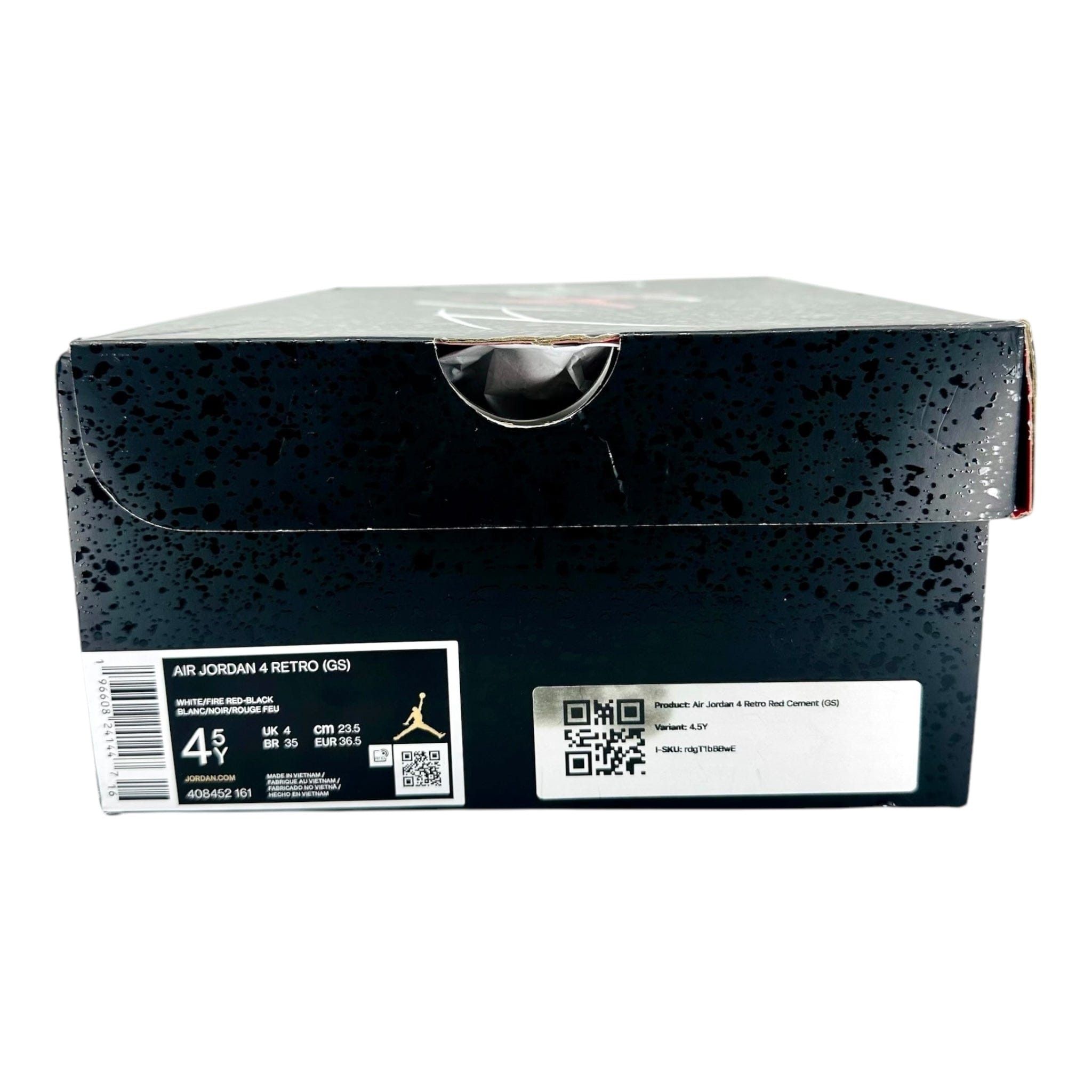 Nike 4 Retro Red Cement (GS) Size US 5 / EU 37 - 8 Thumbnail