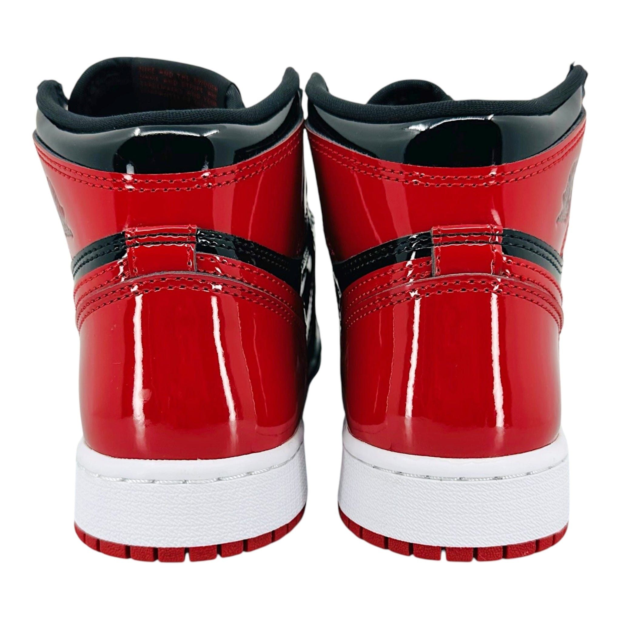 Nike 1 Retro High OG Bred Patent (GS) Size US 5 / EU 37 - 6 Thumbnail