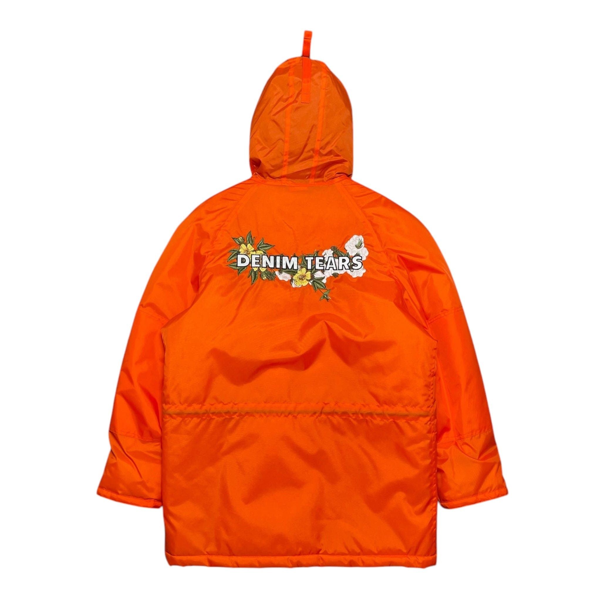 DENIM TEARS Longest Trip Parka Jacket Orange Size US S / EU 44-46 / 1 - 2 Thumbnail