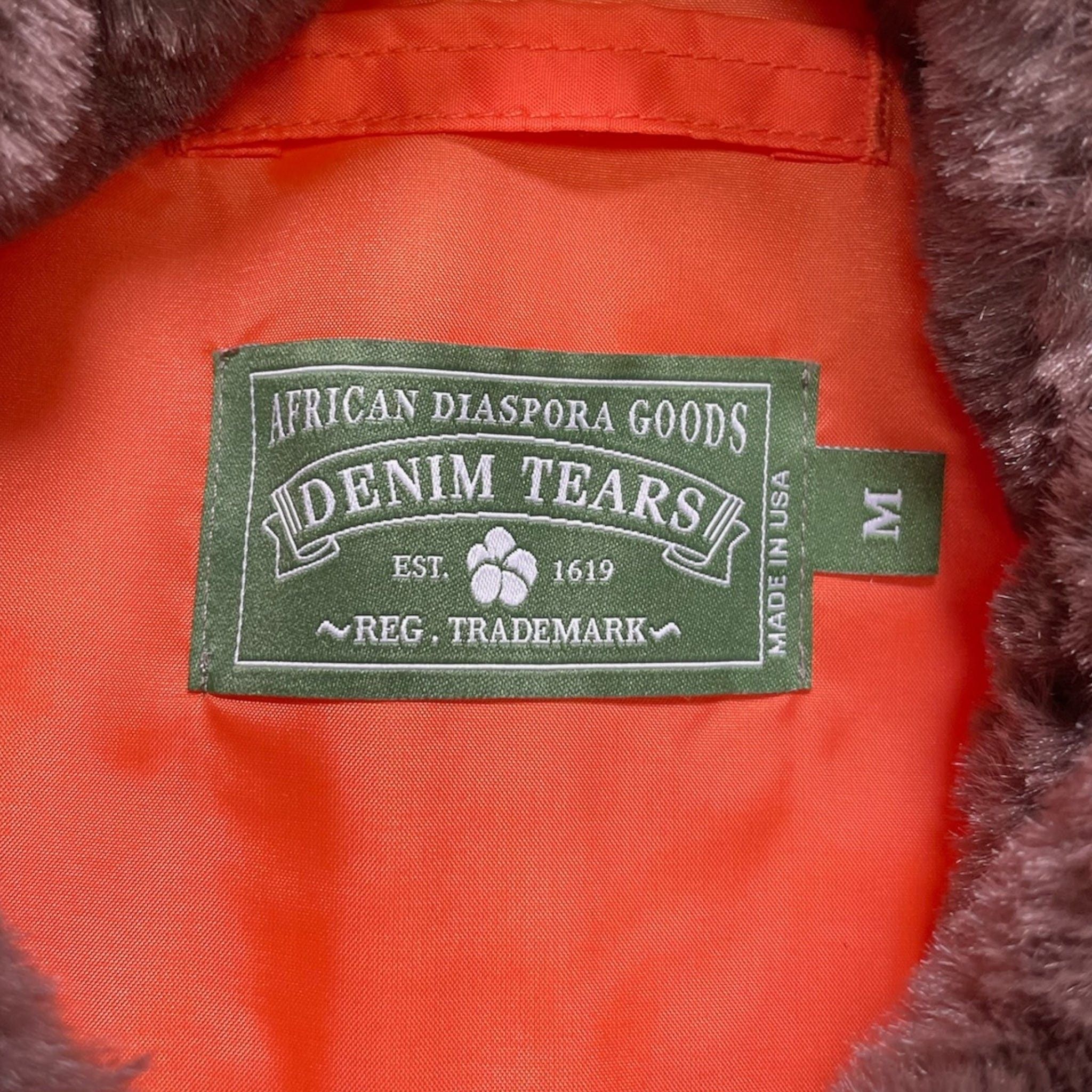 DENIM TEARS Longest Trip Parka Jacket Orange Size US S / EU 44-46 / 1 - 4 Thumbnail