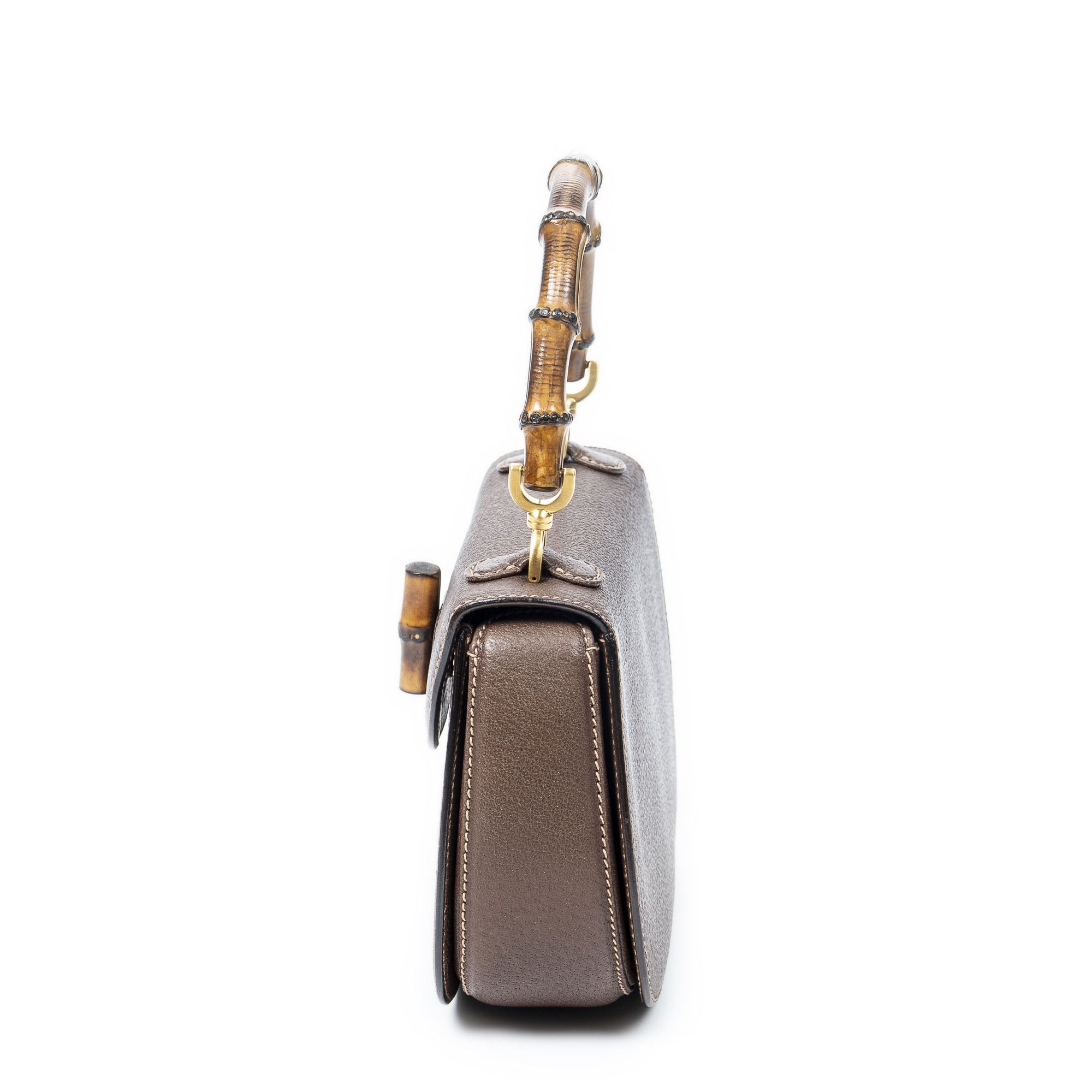 Gucci Small Bamboo Top Handle Flap Size ONE SIZE - 3 Thumbnail