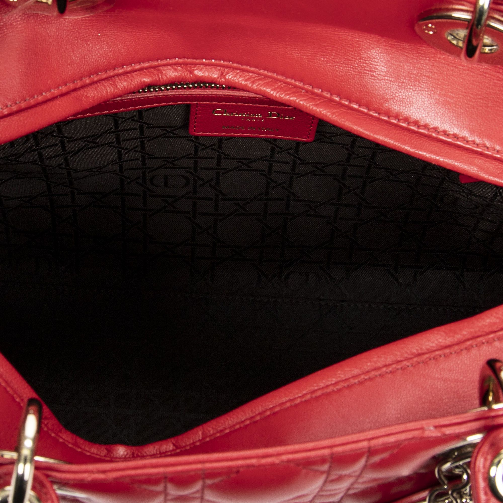 Dior Large Lady Dior Zip Size ONE SIZE - 9 Thumbnail