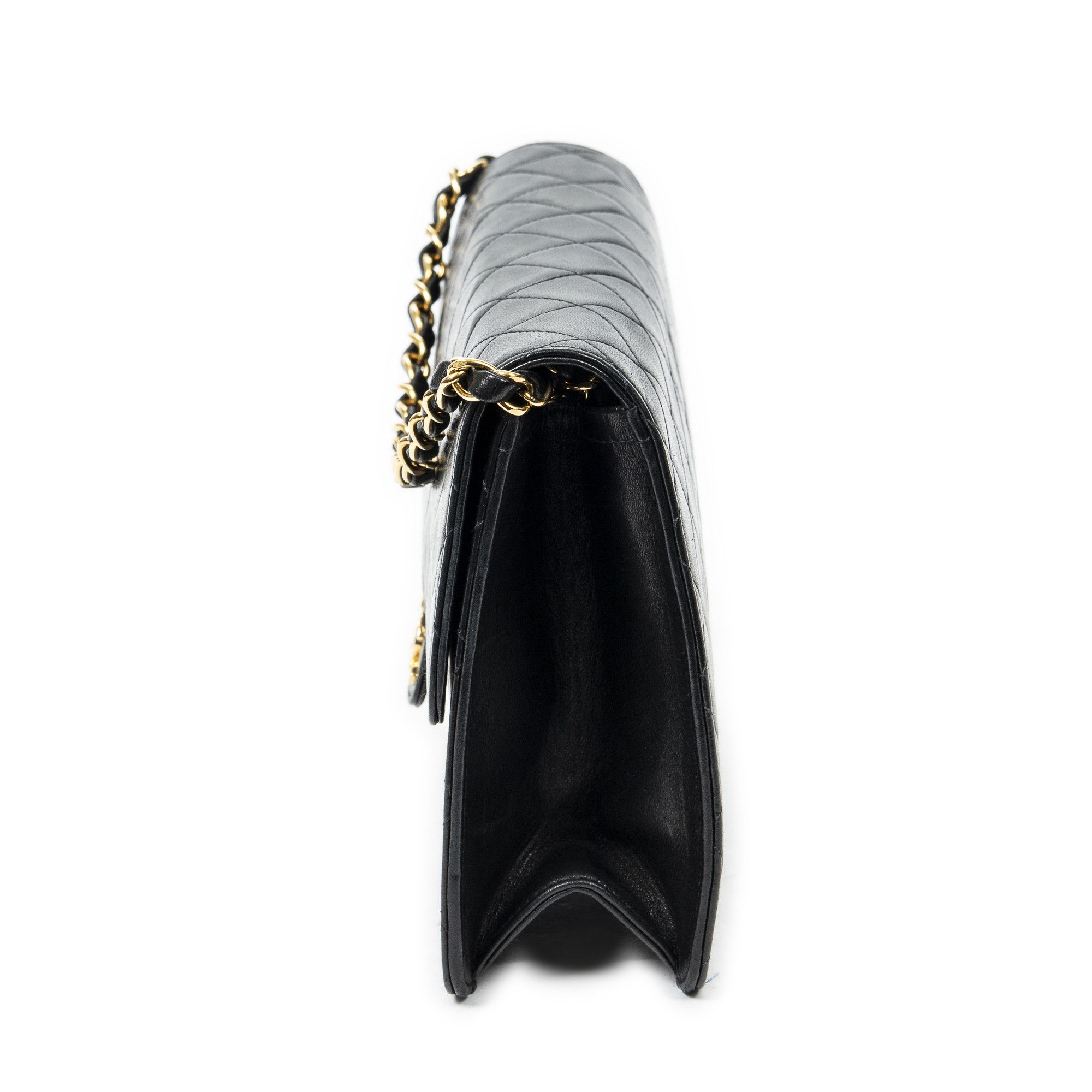 Chanel Vintage Push Lock Straight Flap Size ONE SIZE - 3 Thumbnail