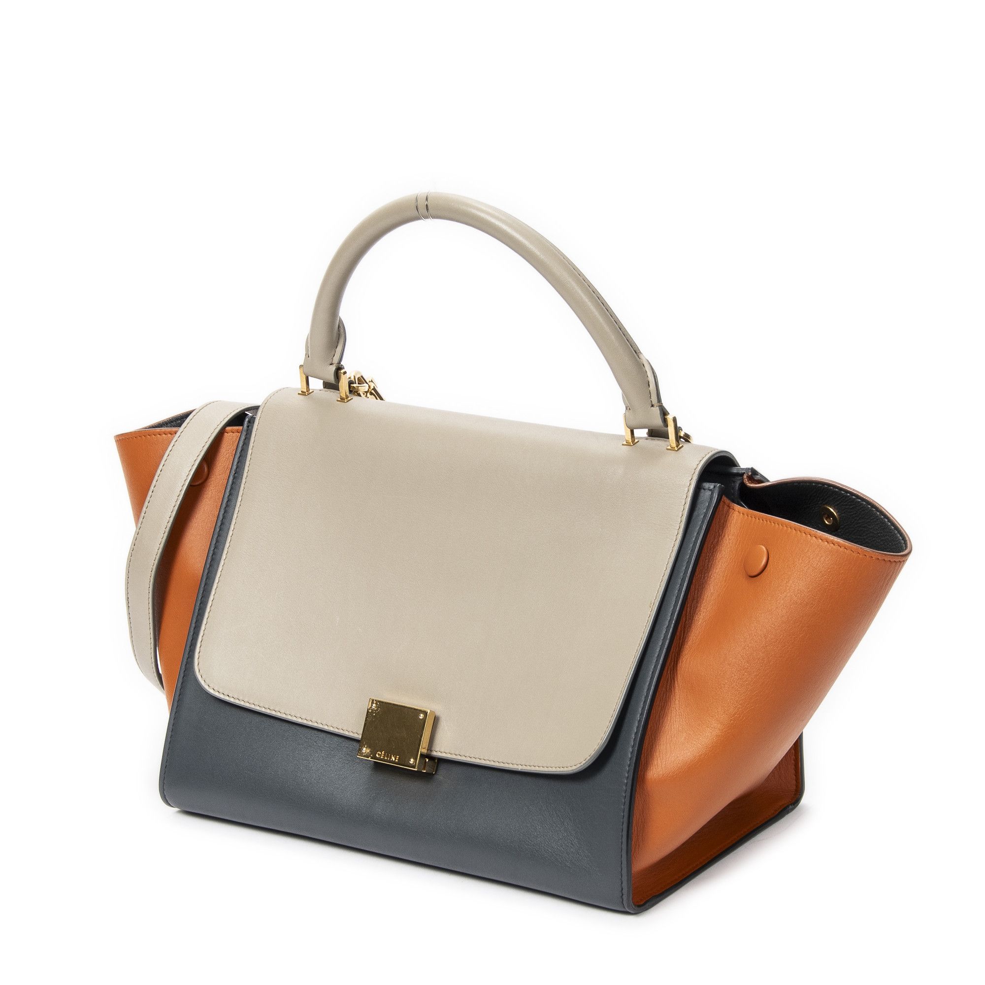 Celine Small Tricolor Trapeze Size ONE SIZE - 2 Thumbnail