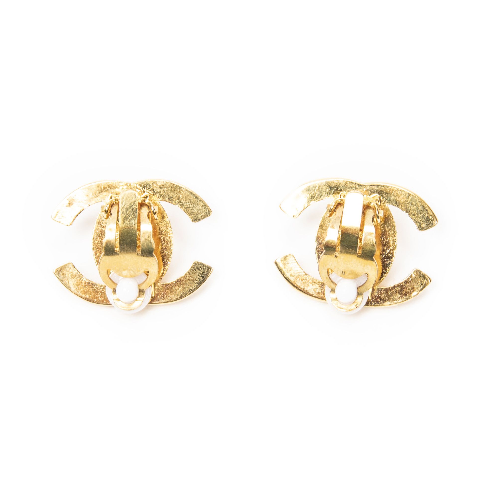 Chanel CC Turn Lock Clip On Earrings Size ONE SIZE - 2 Thumbnail