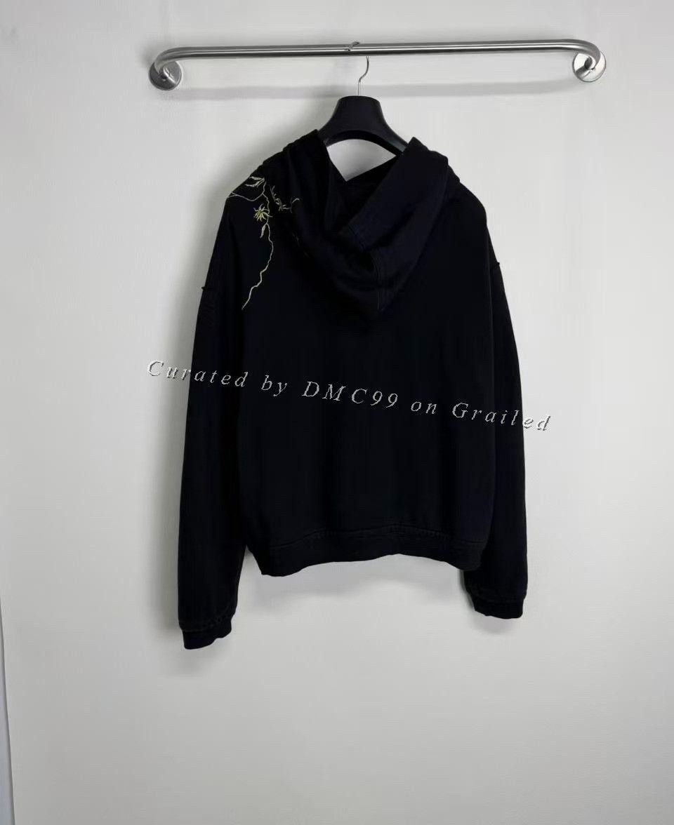 Haider Ackermann Haider Ackermann Gold Flower Hoodie Size US M / EU 48-50 / 2 - 2 Thumbnail