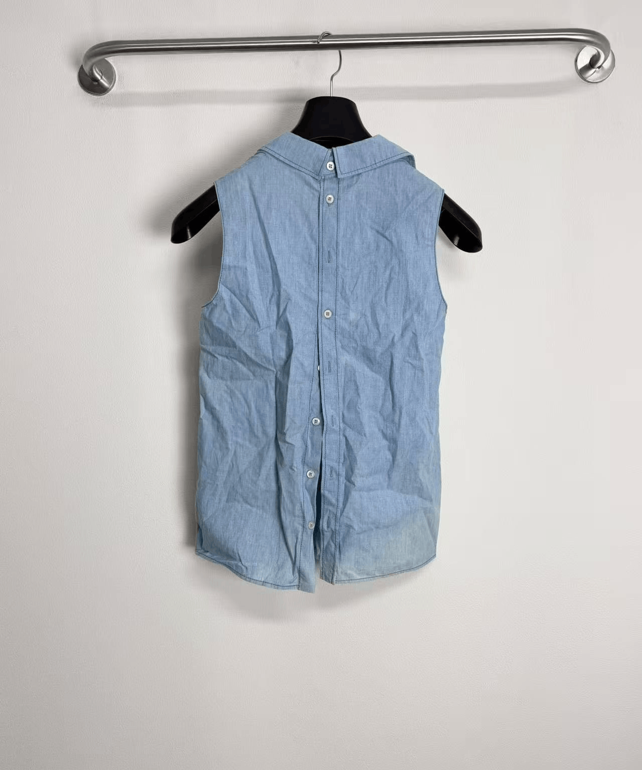 Miu Miu Miu Miu Sleeveless Denim Vest Size S / US 4 / IT 40 - 2 Thumbnail
