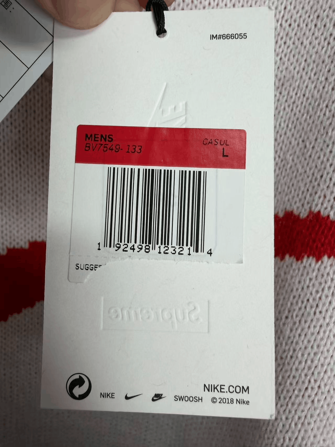 Supreme Supreme Nike Swoosh Knit Sweater Size US L / EU 52-54 / 3 - 4 Thumbnail