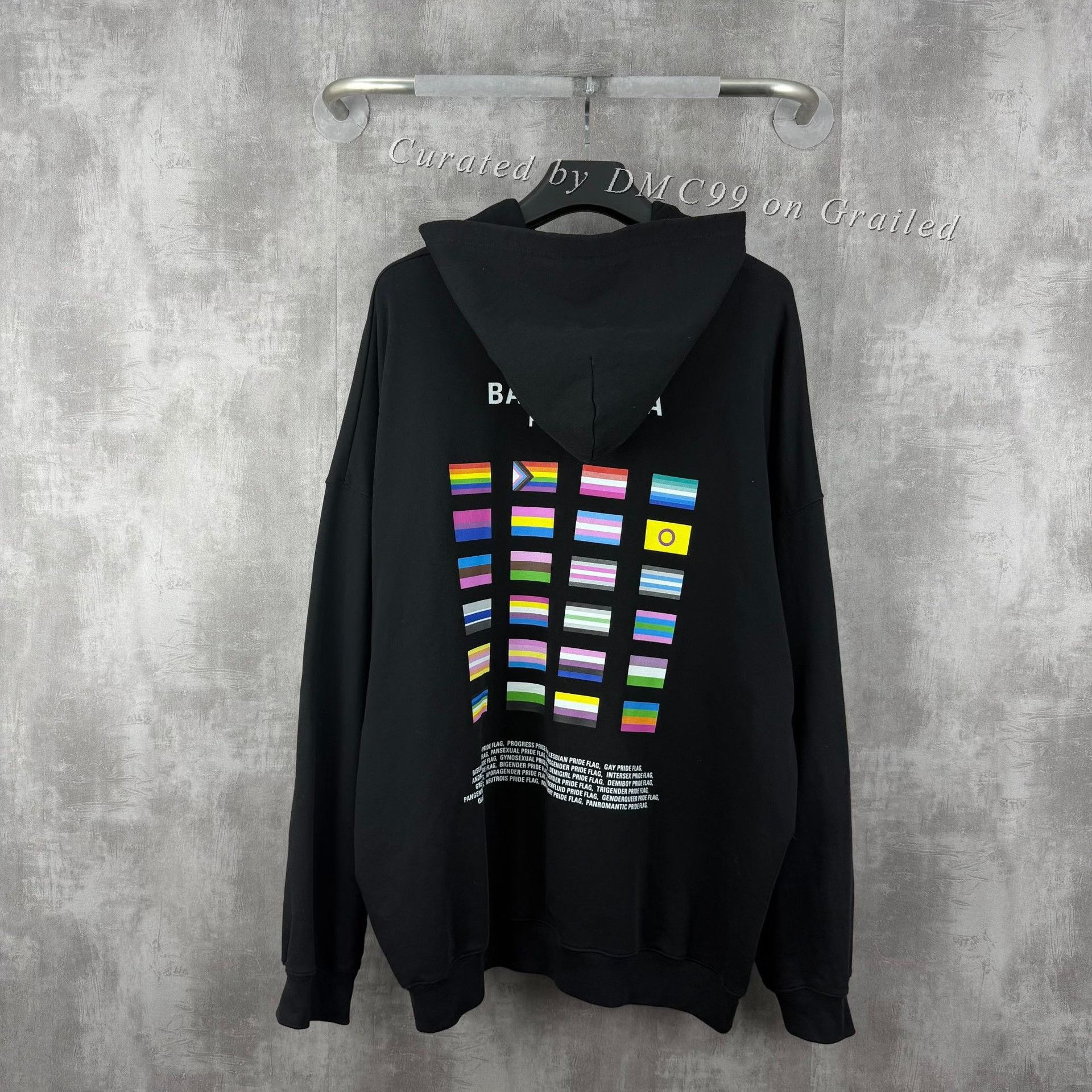 Balenciaga Balenciaga Flag Portrait Logo Hoodie Size US M / EU 48-50 / 2 - 3 Thumbnail