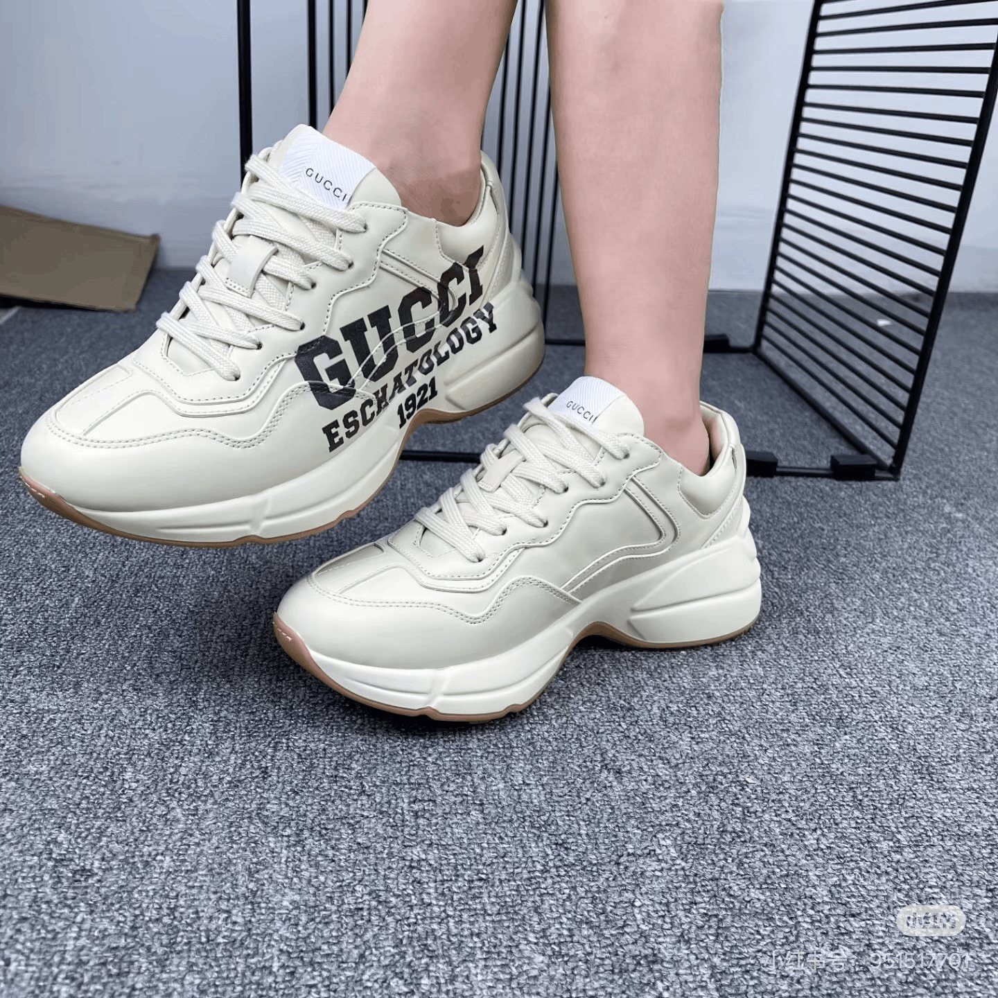 Gucci Gucci Rhyton 25th Anniv 1921 Logo Dad Shoes Size US 5 / IT 35 - 6 Thumbnail