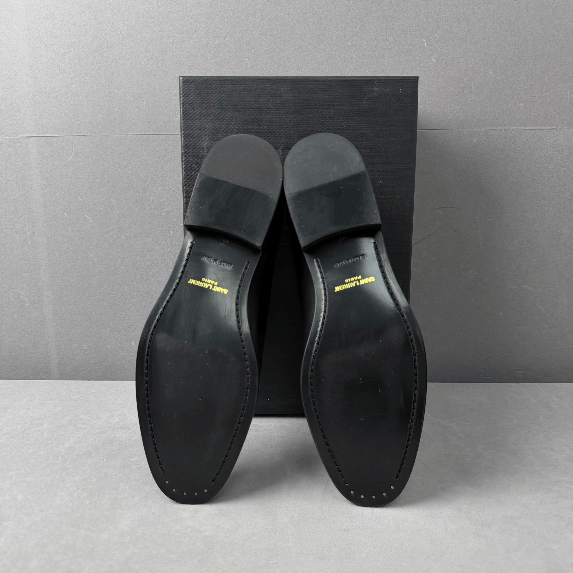 Saint Laurent Paris Saint Laurent Black Classic Lace-up Derby Shoes Size US 6 / EU 39 - 5 Thumbnail