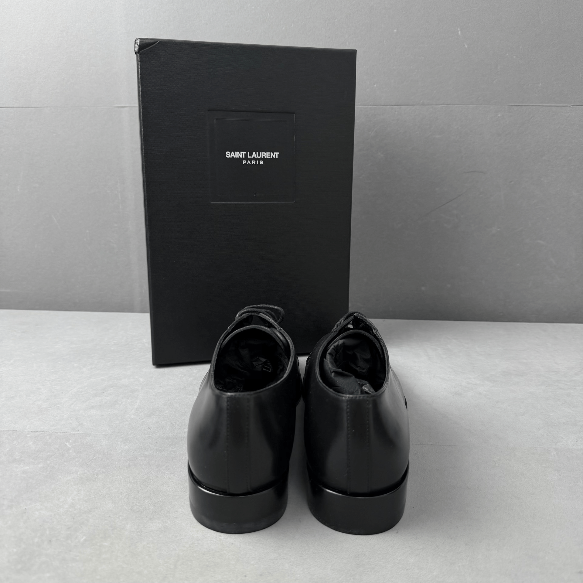 Saint Laurent Paris Saint Laurent Black Classic Derby Shoes Size US 6 / EU 39 - 5 Thumbnail