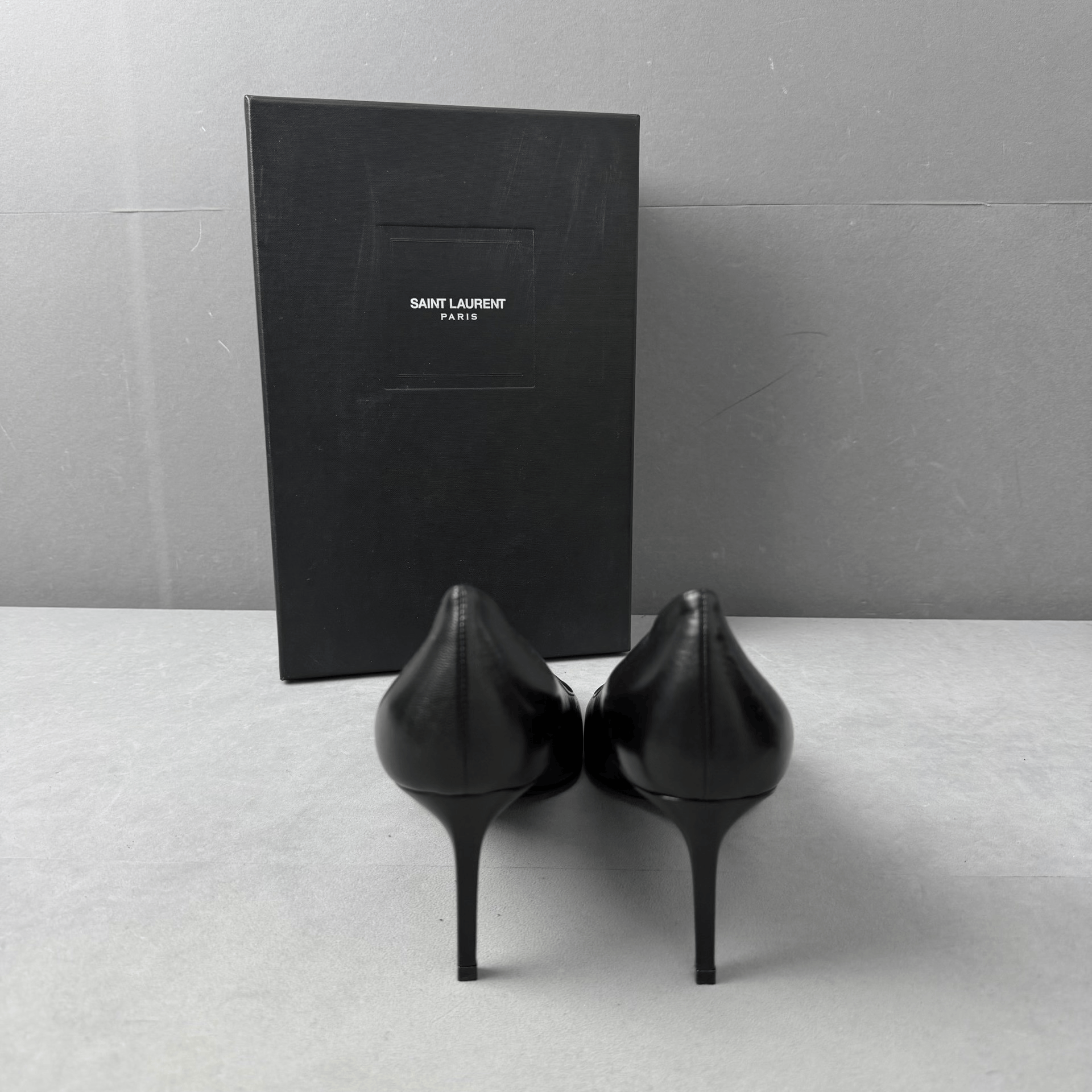Saint Laurent Paris Saint Laurent Patent Leather Pointed Stiletto Pumps Size US 8 / IT 38 - 4 Thumbnail