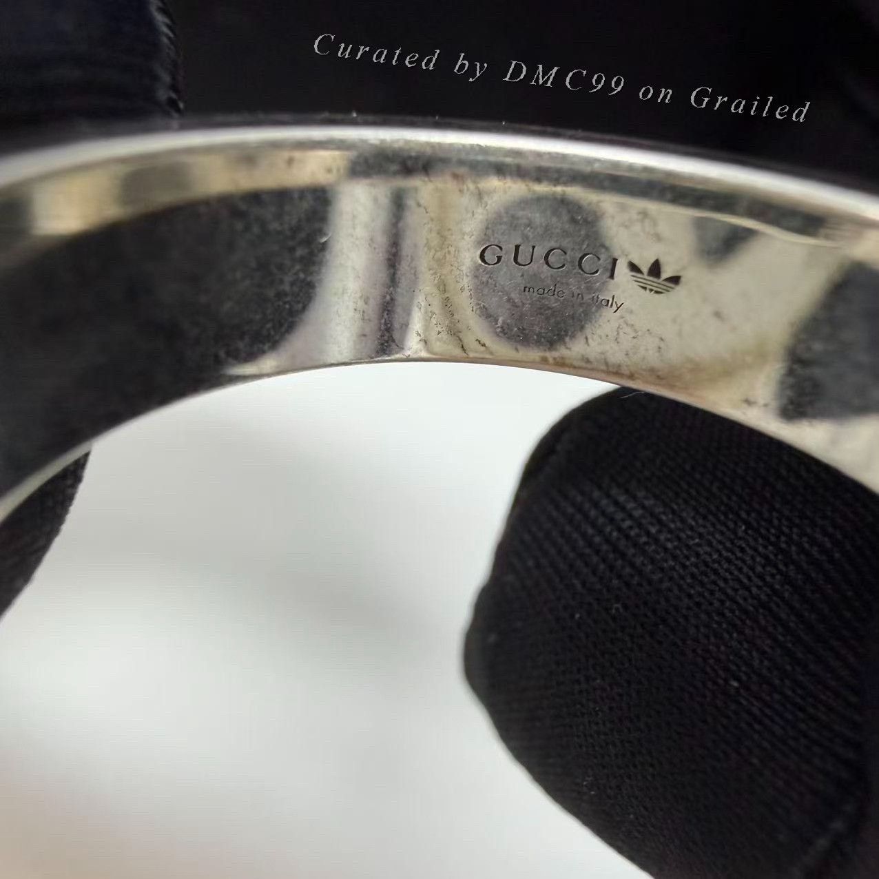 Gucci Gucci x Adidas 925 Silver Ring Size ONE SIZE - 4 Thumbnail