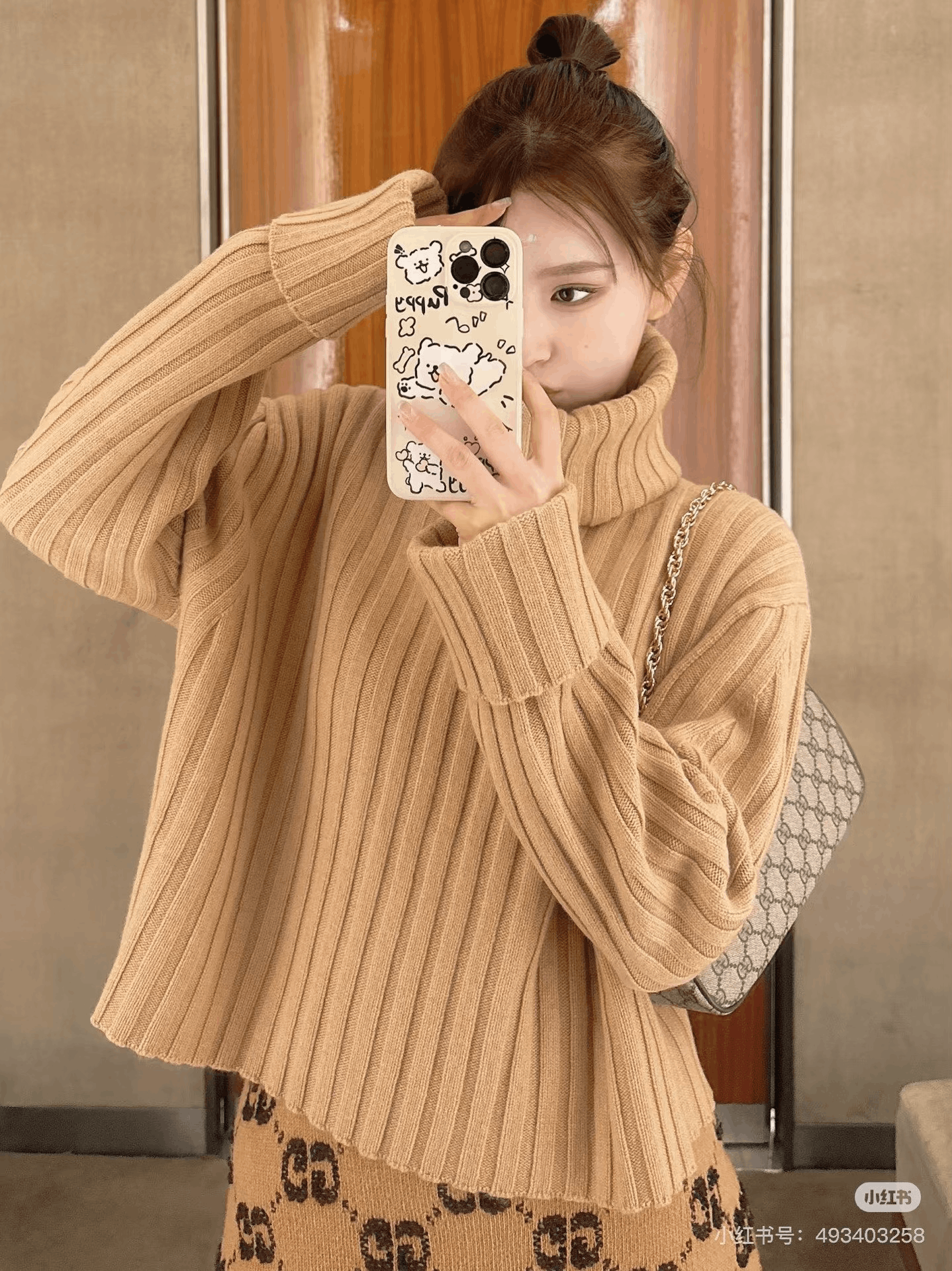 Gucci Gucci Letter Logo Wool Cashmere High Neck Sweater Size XS / US 0-2 / IT 36-38 - 8 Thumbnail
