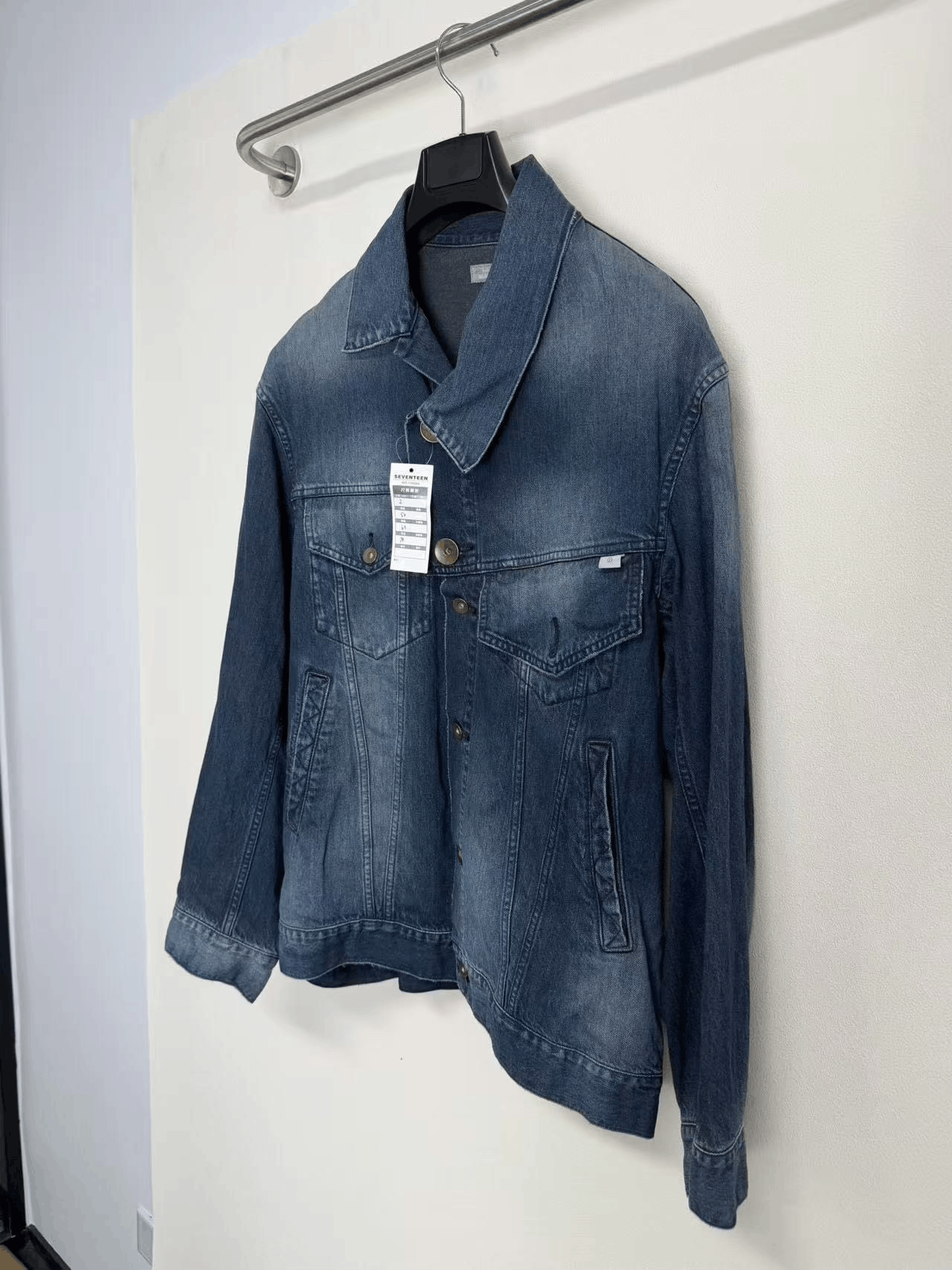 Kolor Kolor Asymmetric Denim Jacket Size US M / EU 48-50 / 2 - 3 Thumbnail
