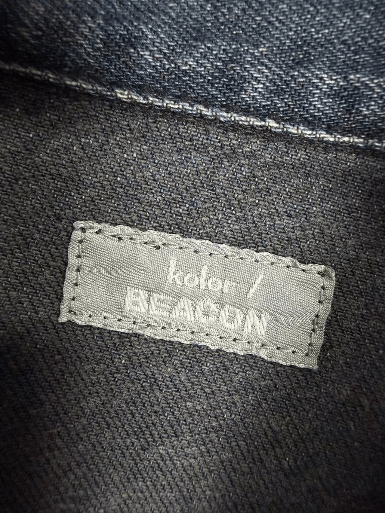 Kolor Kolor Asymmetric Denim Jacket Size US M / EU 48-50 / 2 - 6 Thumbnail