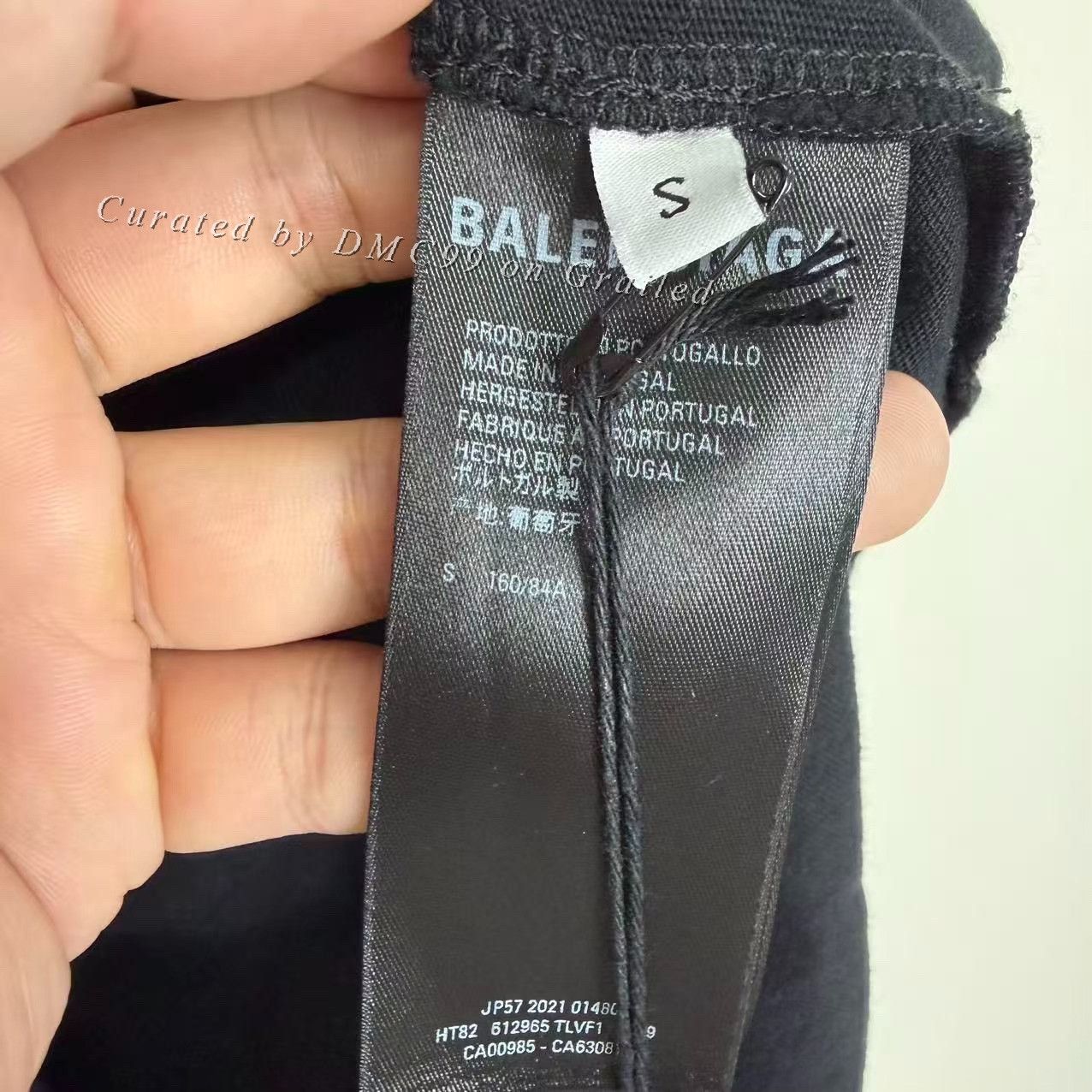 Balenciaga Balenciaga Slime Logo Letter T-shirt Size US S / EU 44-46 / 1 - 3 Thumbnail