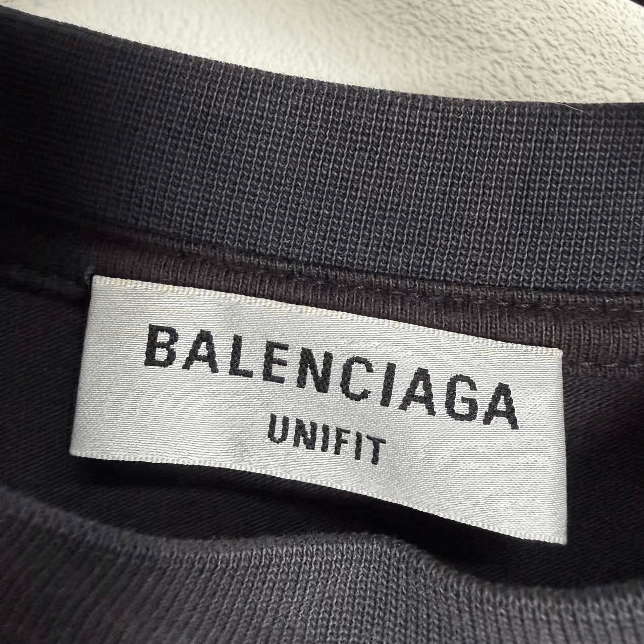 Balenciaga Balenciaga Runway Inverted Band Spliced Tee Size US S / EU 44-46 / 1 - 3 Thumbnail