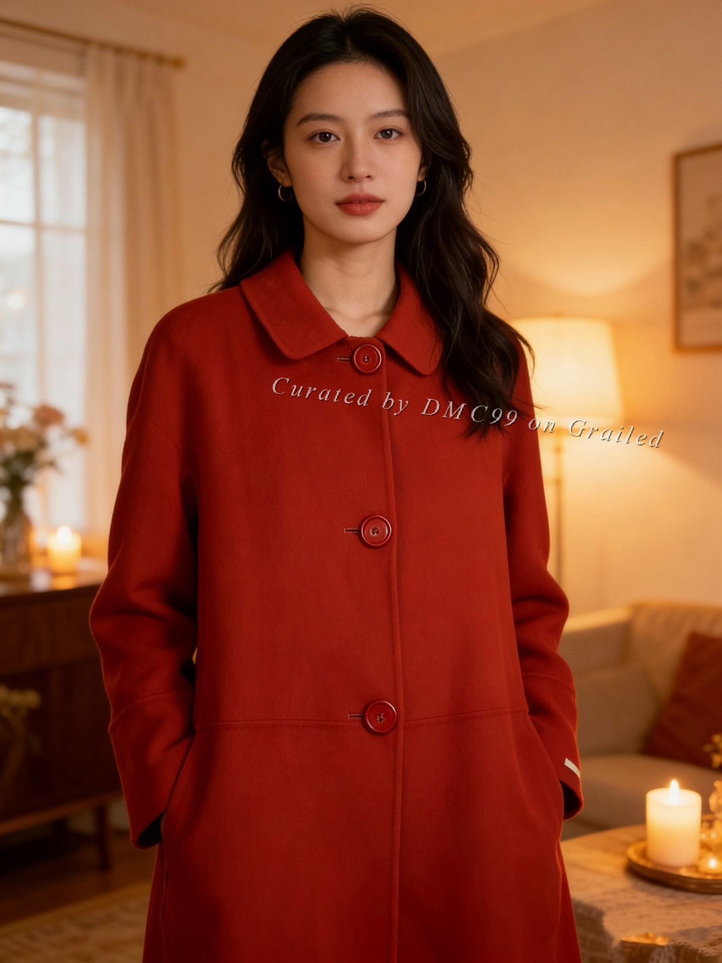 Max Mara MaxMara Maple Red Wool Coat Size S / US 4 / IT 40 - 3 Thumbnail