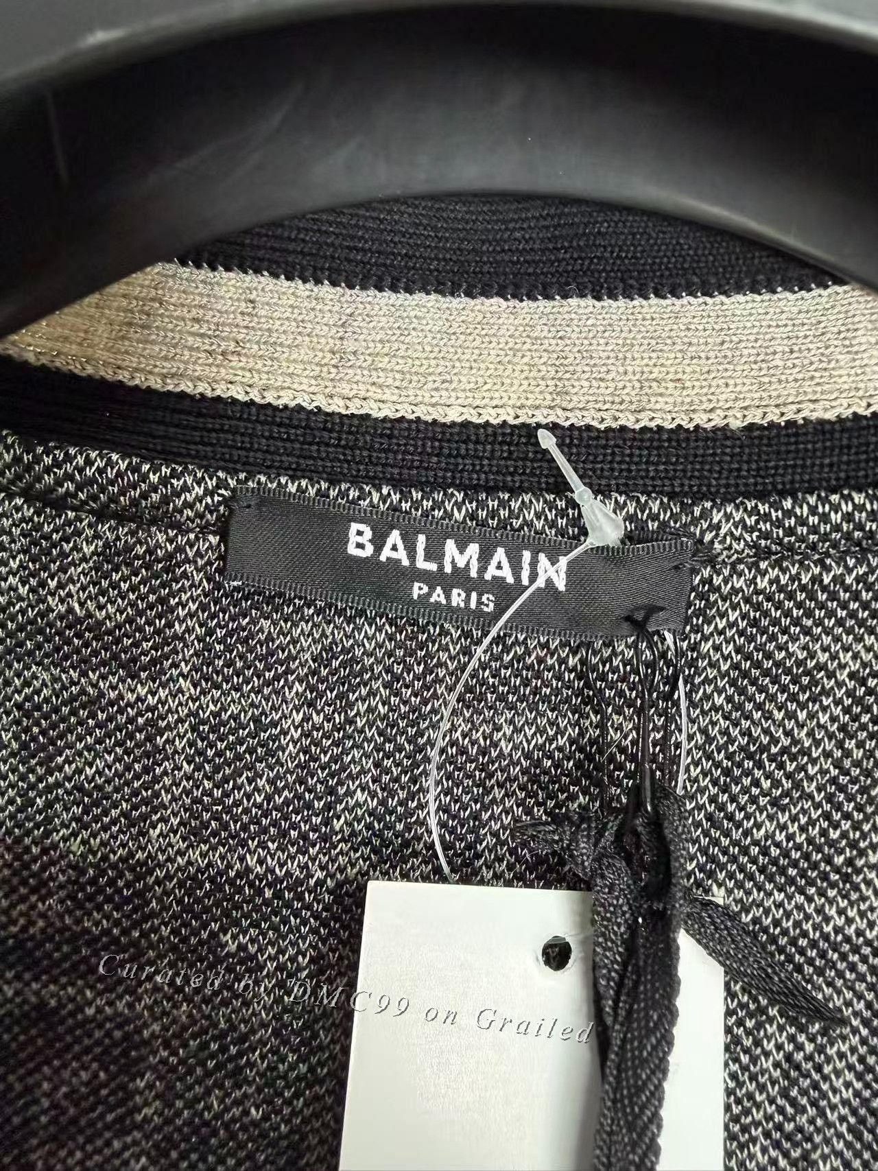 Balmain Balmain Runway Printed Knit Cardigan Size XXS / US 00 / IT 34 - 2 Thumbnail
