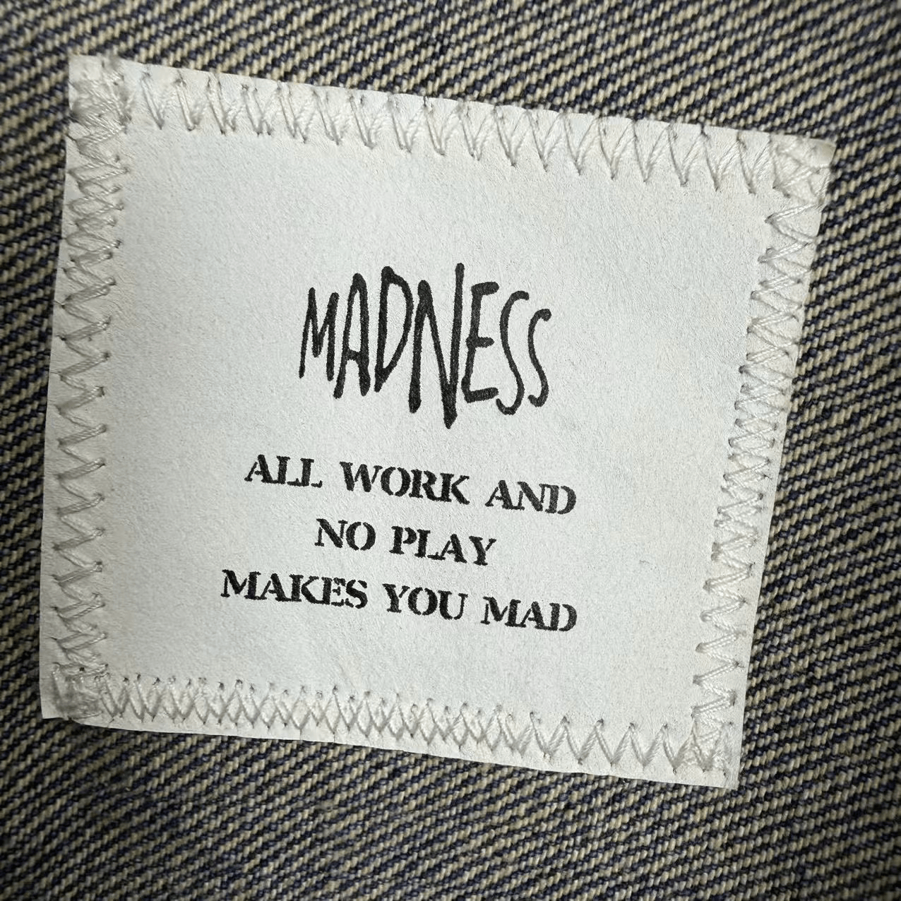 Madness Madeness x N.hoolywood Denim Jacket Size US XXS / EU 40 - 5 Thumbnail