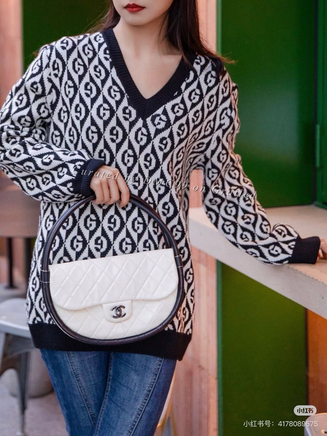 Gucci Gucci Jacquard Wool Knit Sweater Size S / US 4 / IT 40 - 4 Thumbnail