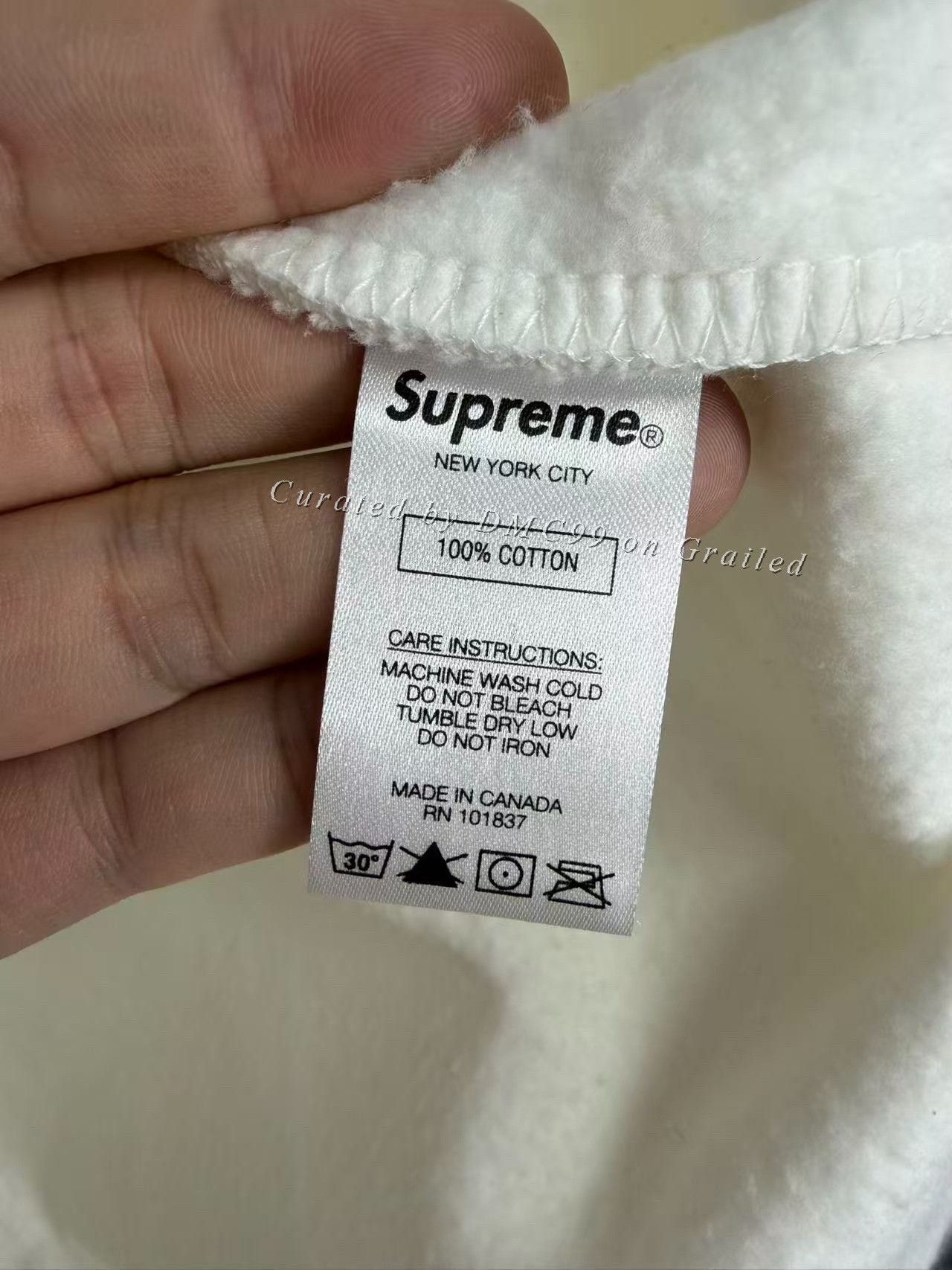 Supreme Supreme Small Box Logo White Zip Vest Size US L / EU 52-54 / 3 - 6 Thumbnail