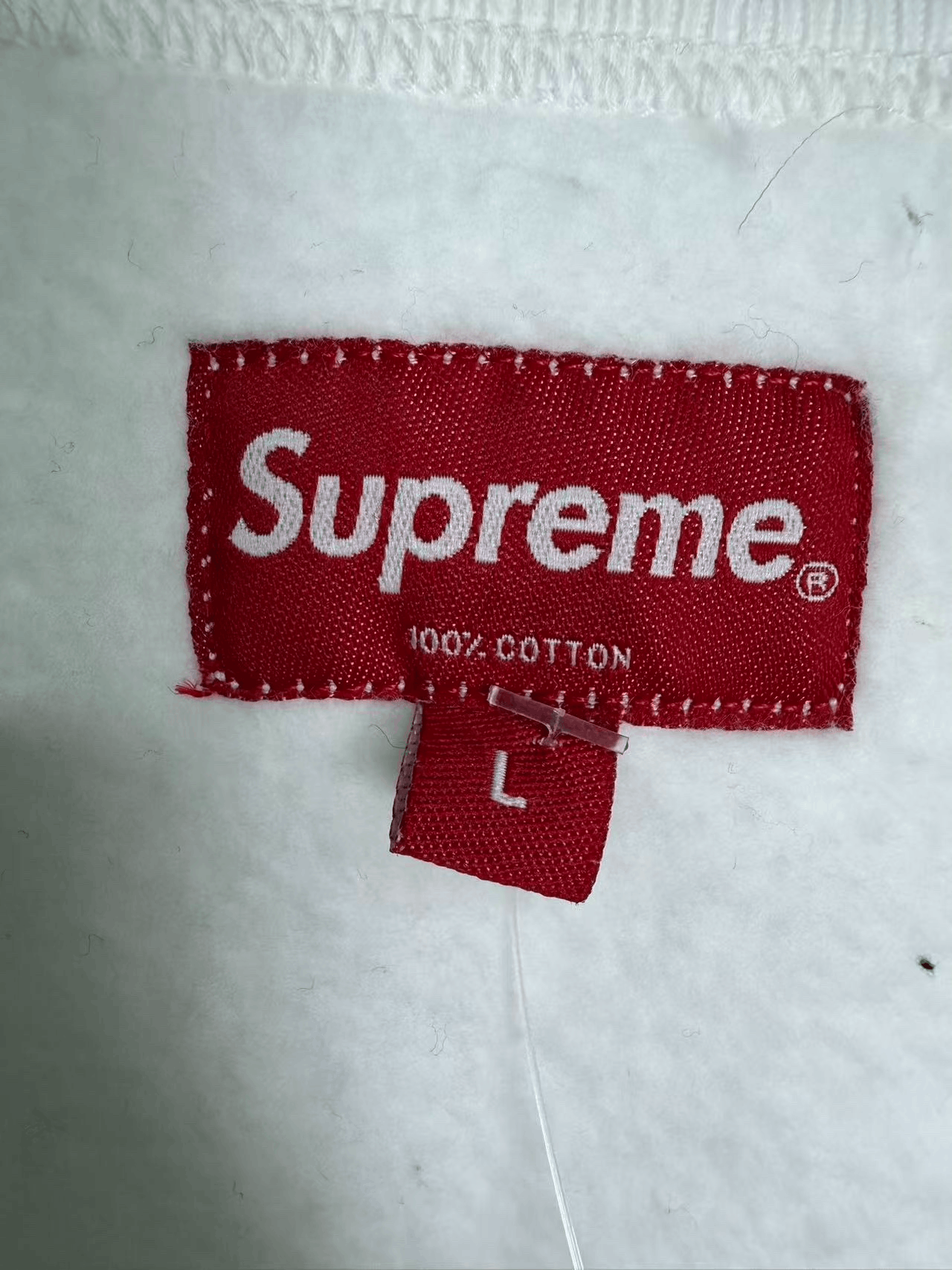 Supreme Supreme Small Box Logo White Zip Vest Size US L / EU 52-54 / 3 - 2 Thumbnail
