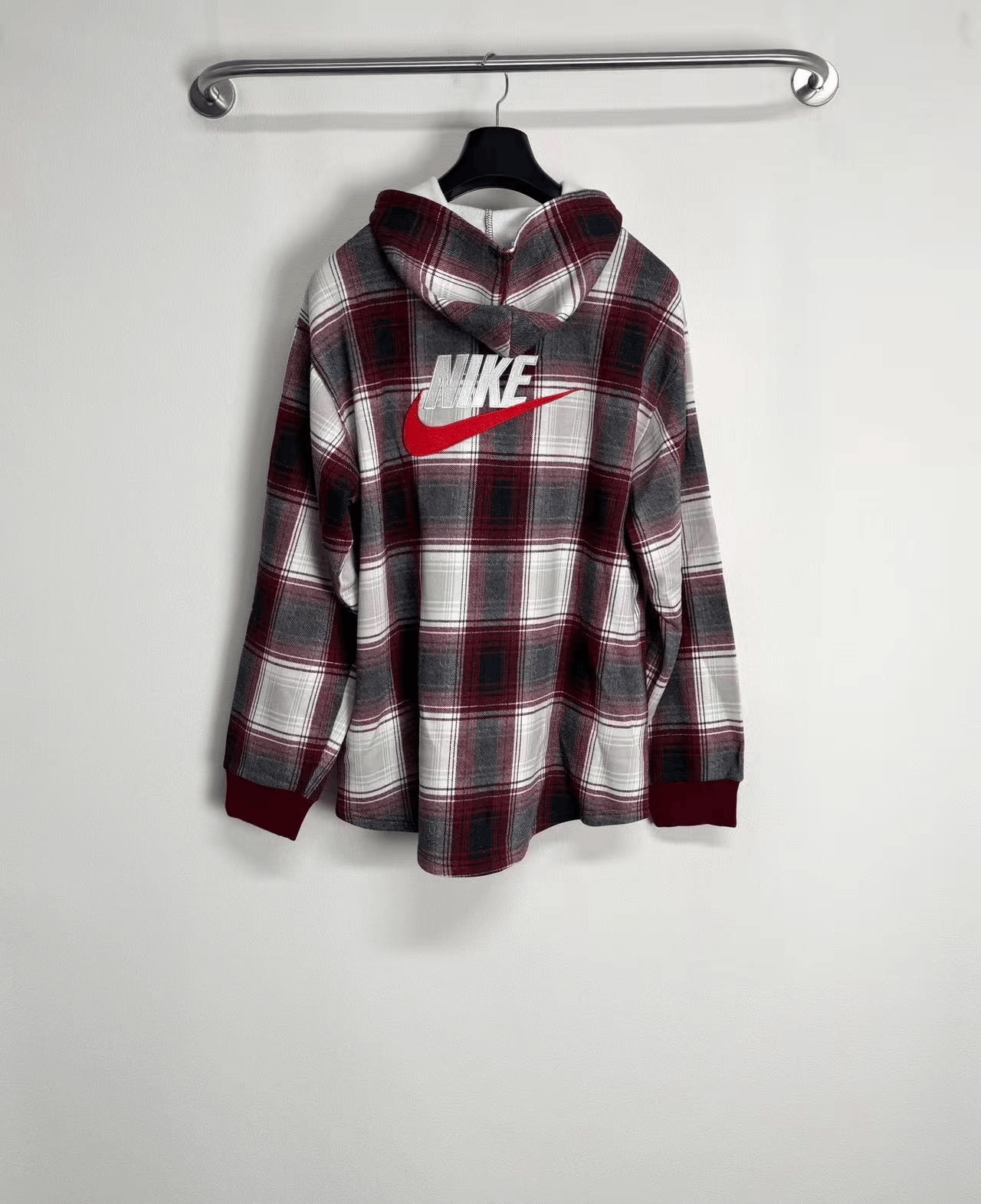 Supreme Supreme Nike Collaboration Plaid Hooded Shirt Size US L / EU 52-54 / 3 - 2 Thumbnail