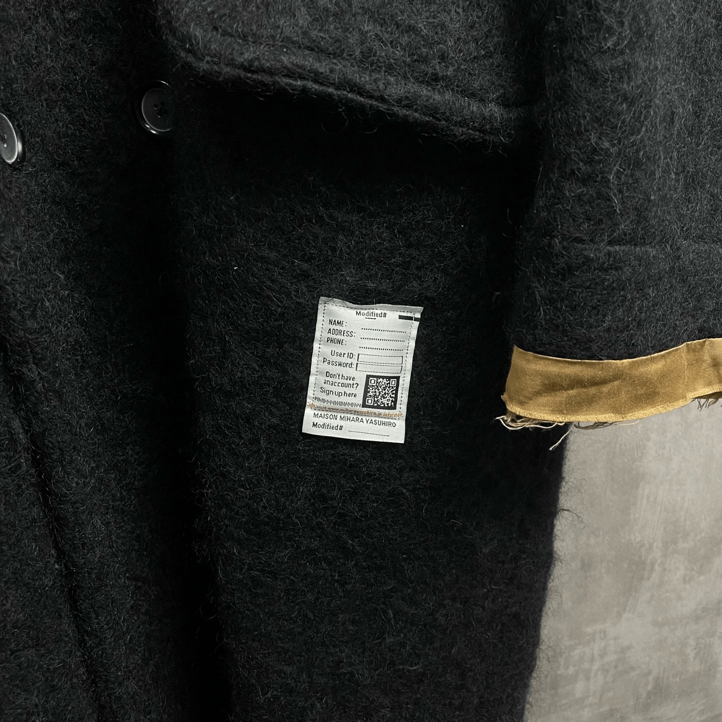 Maison MIHARA YASUHIRO Maison Mihara Yasuhiro MMY 2025 Runway Wool Coat Size US L / EU 52-54 / 3 - 2 Thumbnail
