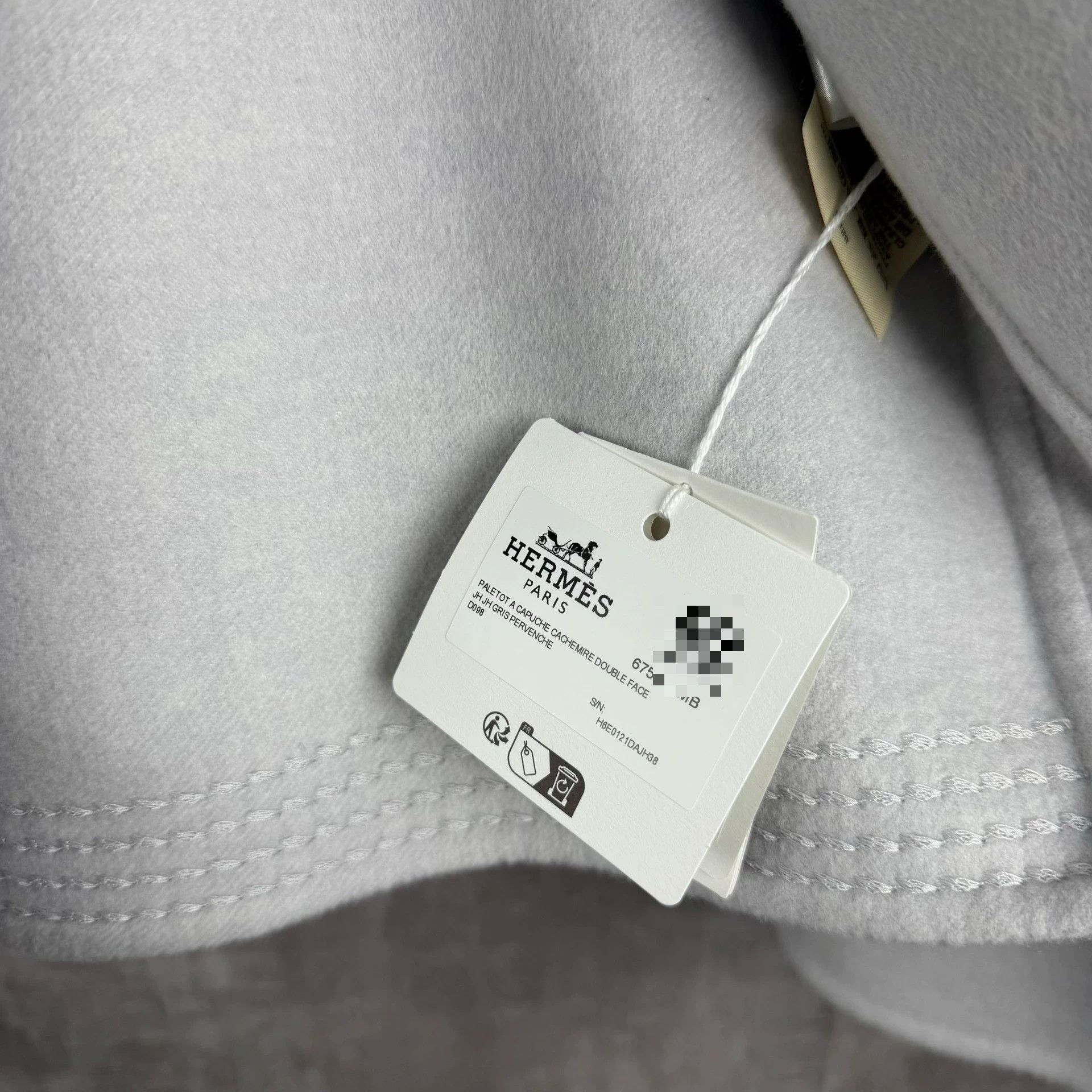 Hermes Hermes 2026 Short Cashmere Coat Size S / US 4 / IT 40 - 3 Thumbnail