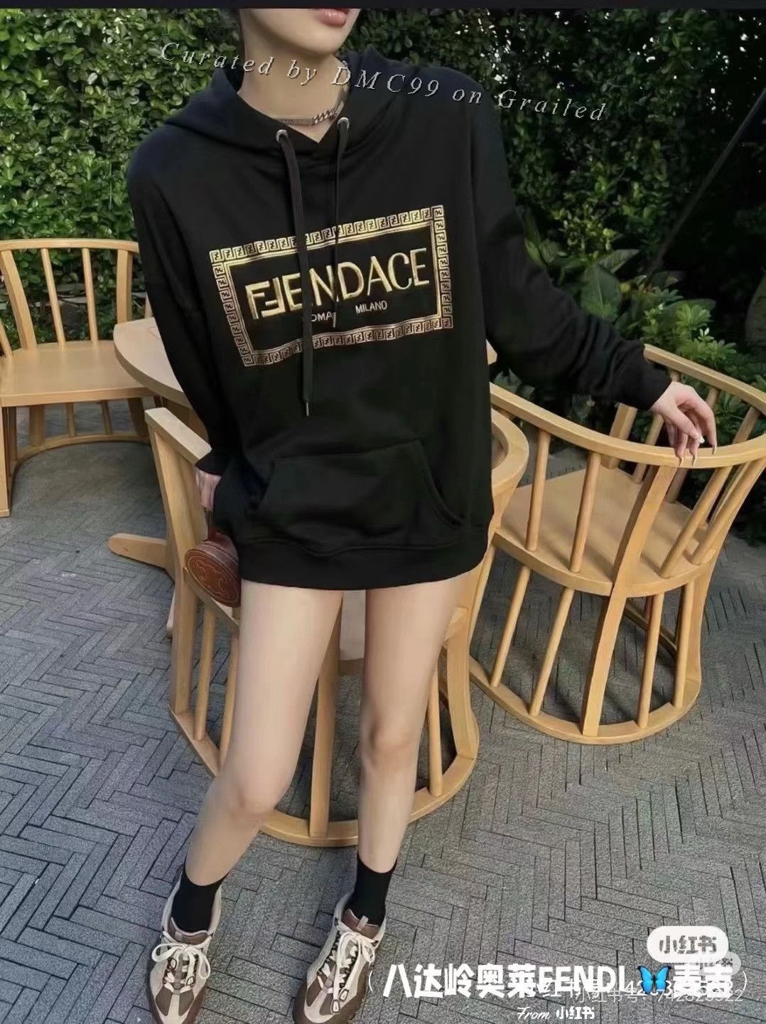 Fendi Fendi Versace Gold Logo Hoodie Size US M / EU 48-50 / 2 - 4 Thumbnail
