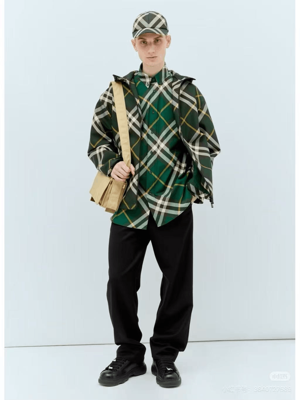 Burberry Burberry Plaid Embroidered Knight Logo Shirt Jacket Size US M / EU 48-50 / 2 - 8 Thumbnail