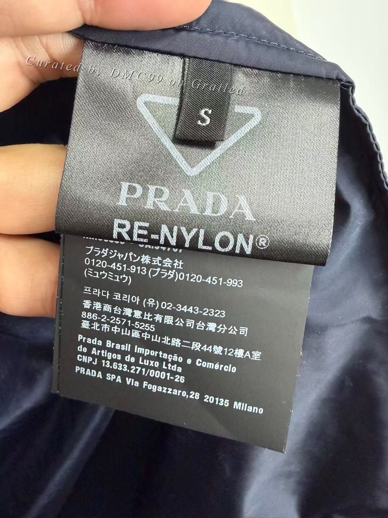 Prada Prada New Blue White Drawstring Jacket Size US S / EU 44-46 / 1 - 6 Thumbnail