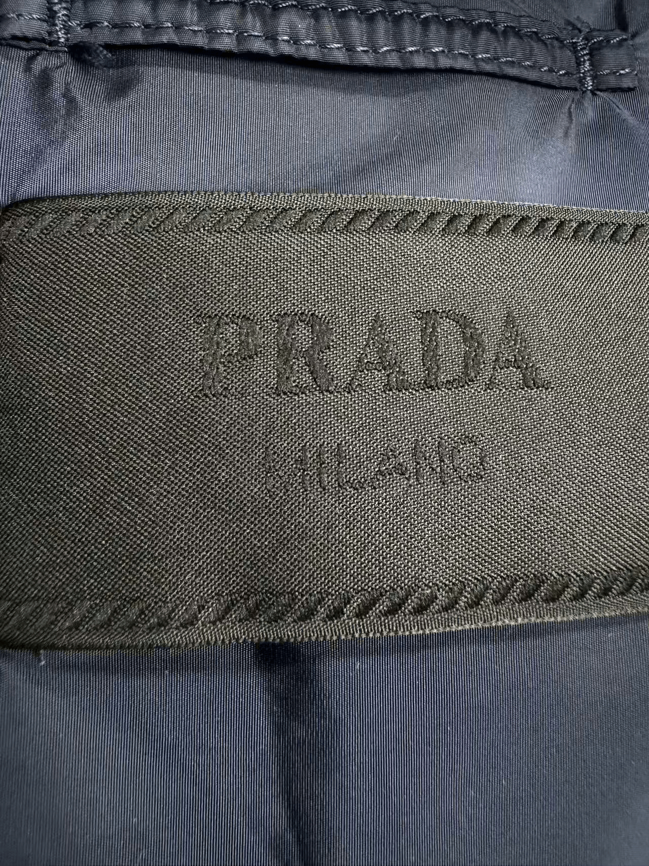 Prada Prada New Blue White Drawstring Jacket Size US S / EU 44-46 / 1 - 5 Thumbnail