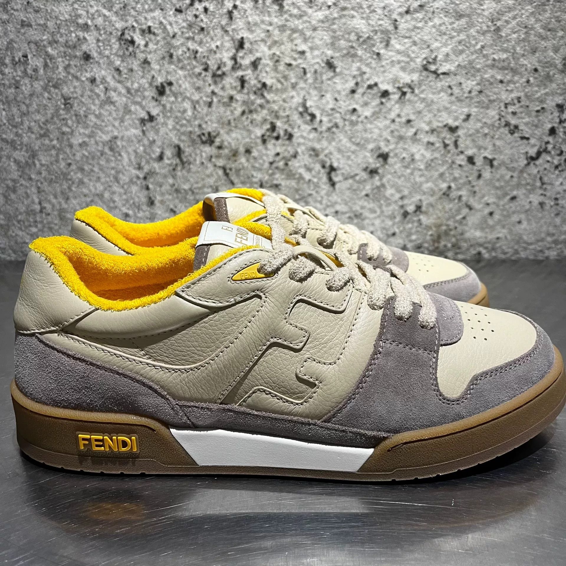 Fendi Fendi Match Beige Sneakers Size 44 Size US 10 / EU 43 - 2 Thumbnail