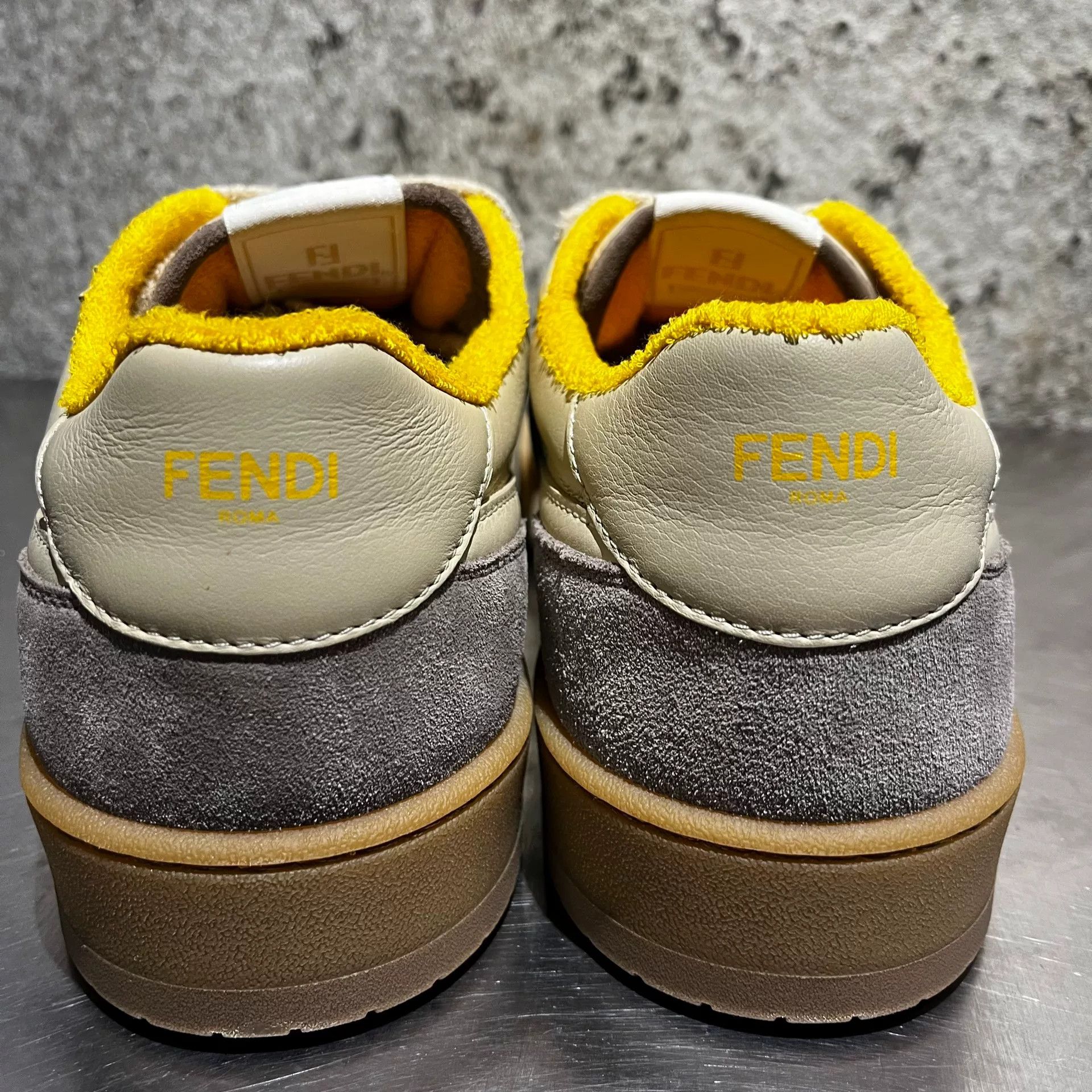 Fendi Fendi Match Beige Sneakers Size 44 Size US 10 / EU 43 - 5 Thumbnail