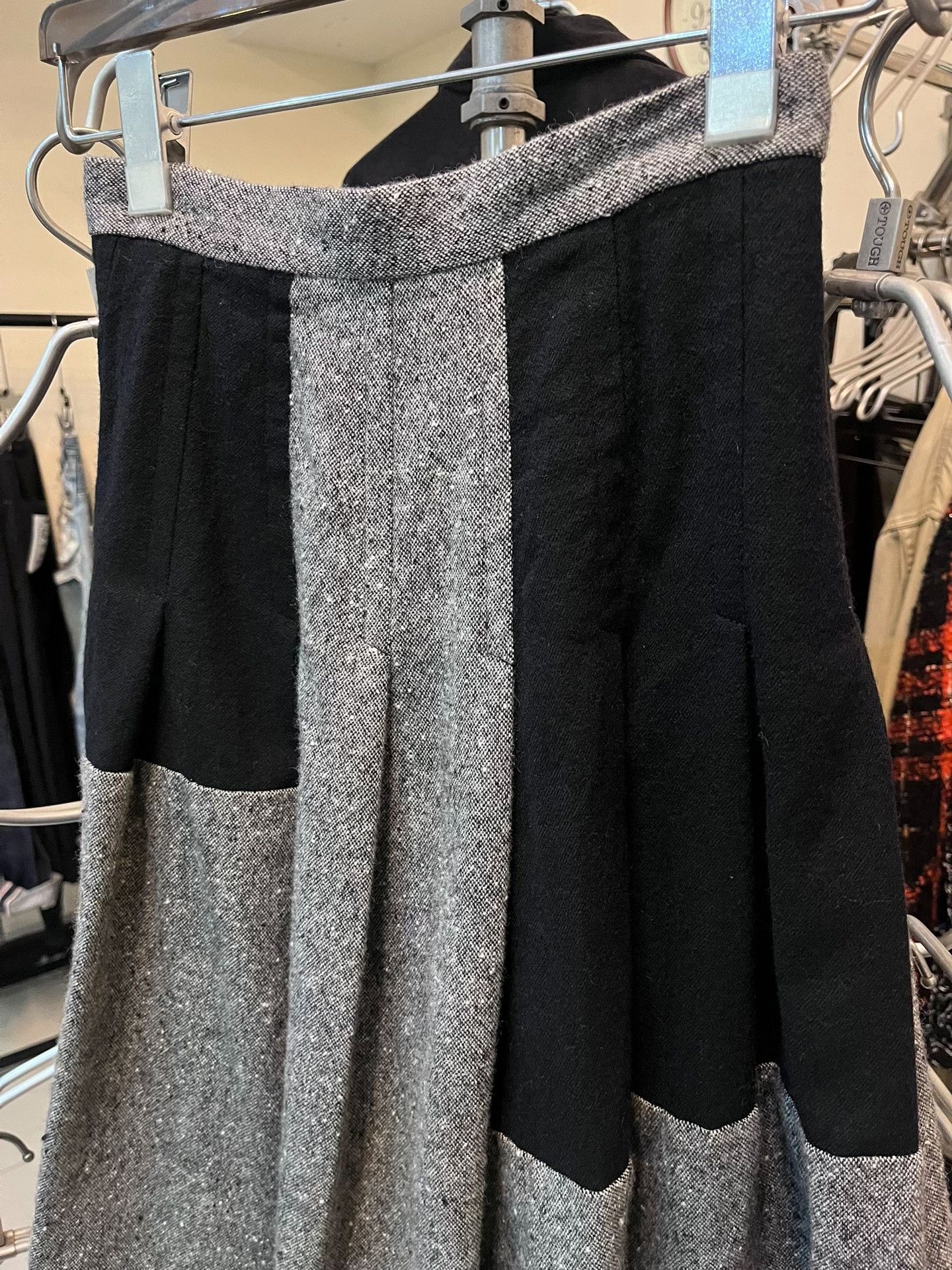 Comme des Garcons COMME des GARCONS Vintage Wool Pleated Skirt Size 30" / US 8 / IT 44 - 3 Thumbnail