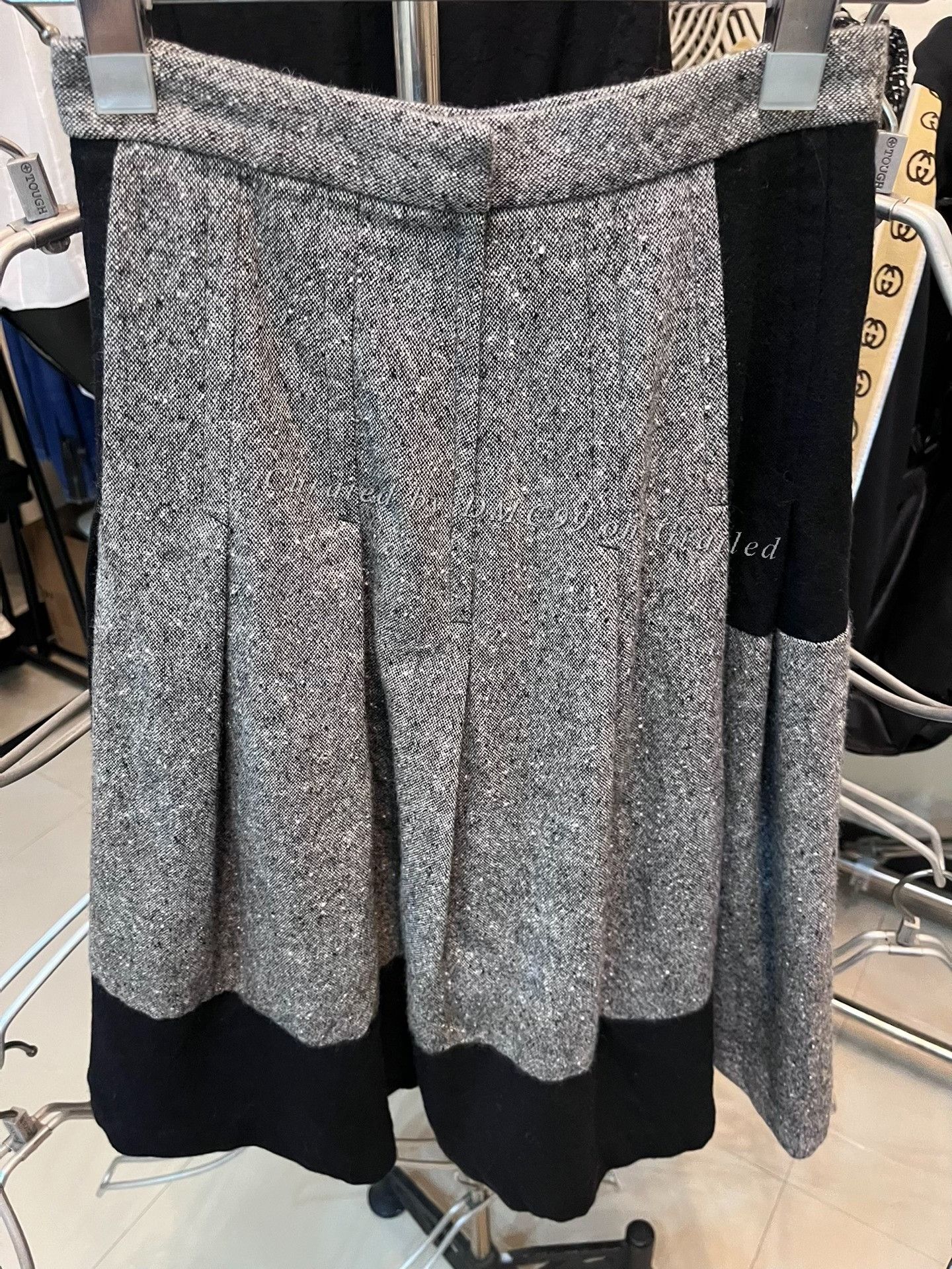 Comme des Garcons COMME des GARCONS Vintage Wool Pleated Skirt Size 30" / US 8 / IT 44 - 4 Thumbnail