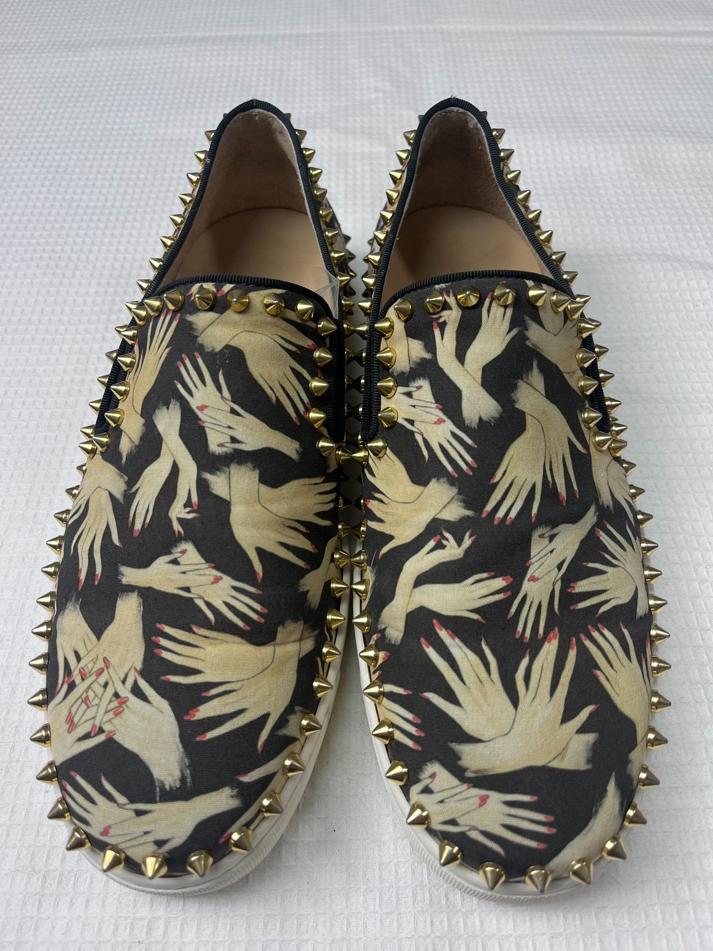 Christian Louboutin Christian Louboutin CL Studded Shoes Size 40 Size US 7 / EU 40 - 2 Thumbnail