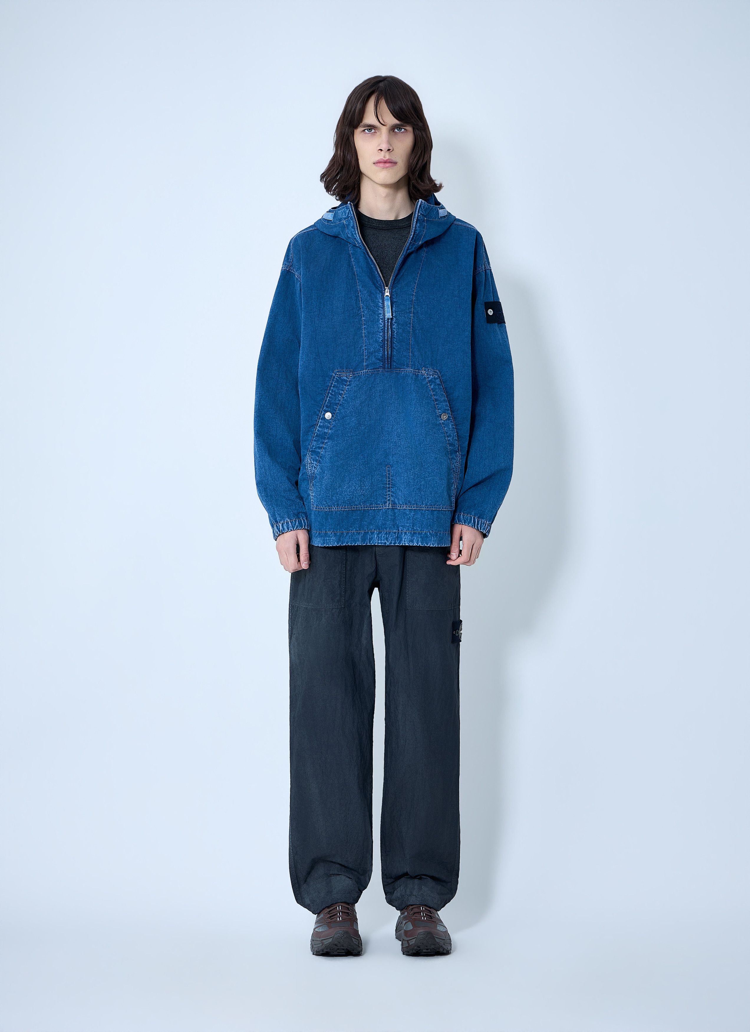 Stone Island Denim Hooded Jacket Size US L / EU 52-54 / 3 - 2 Thumbnail