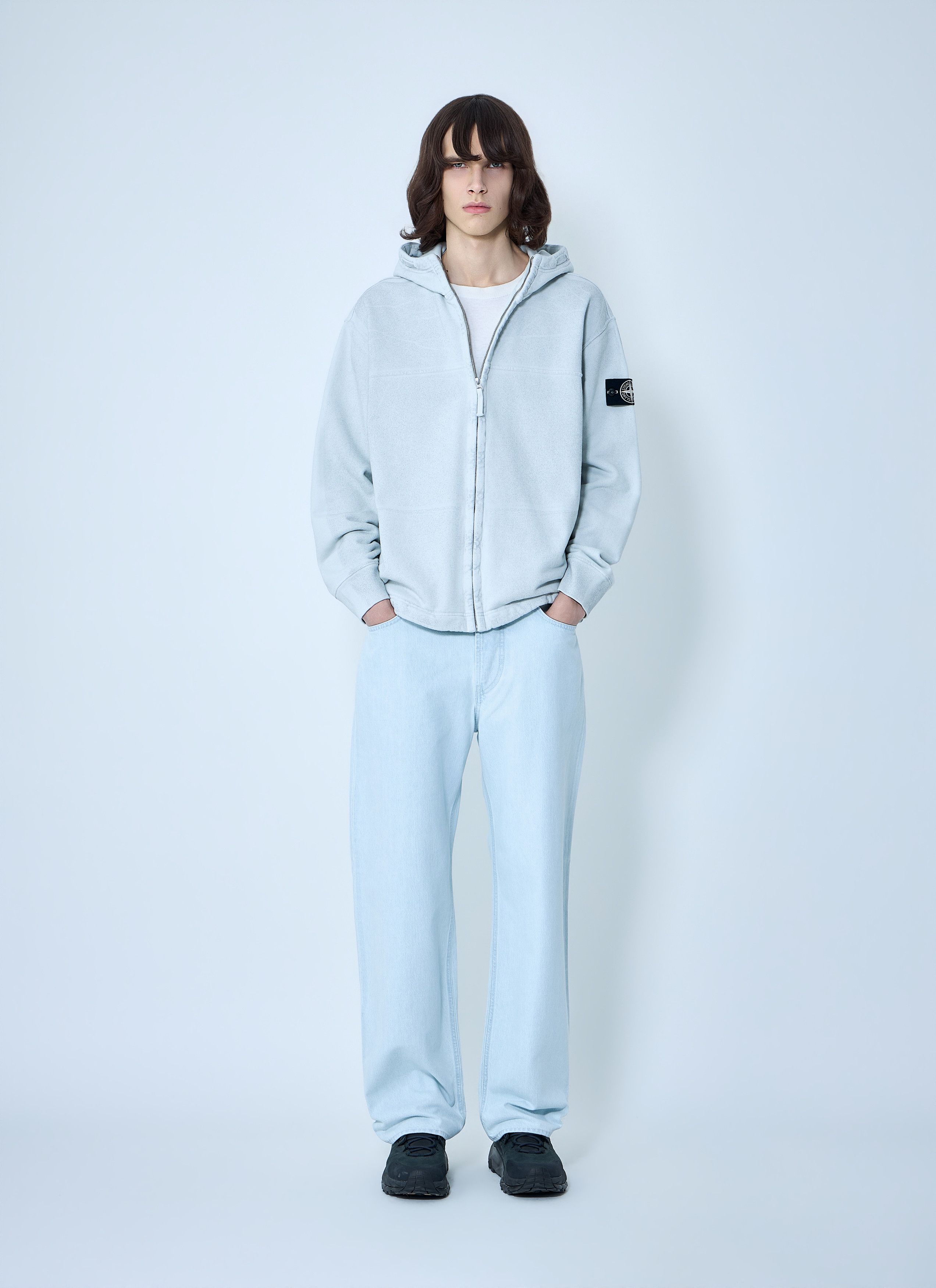Stone Island Wide-Leg Denim Jeans Size US 34 / EU 50 - 2 Thumbnail