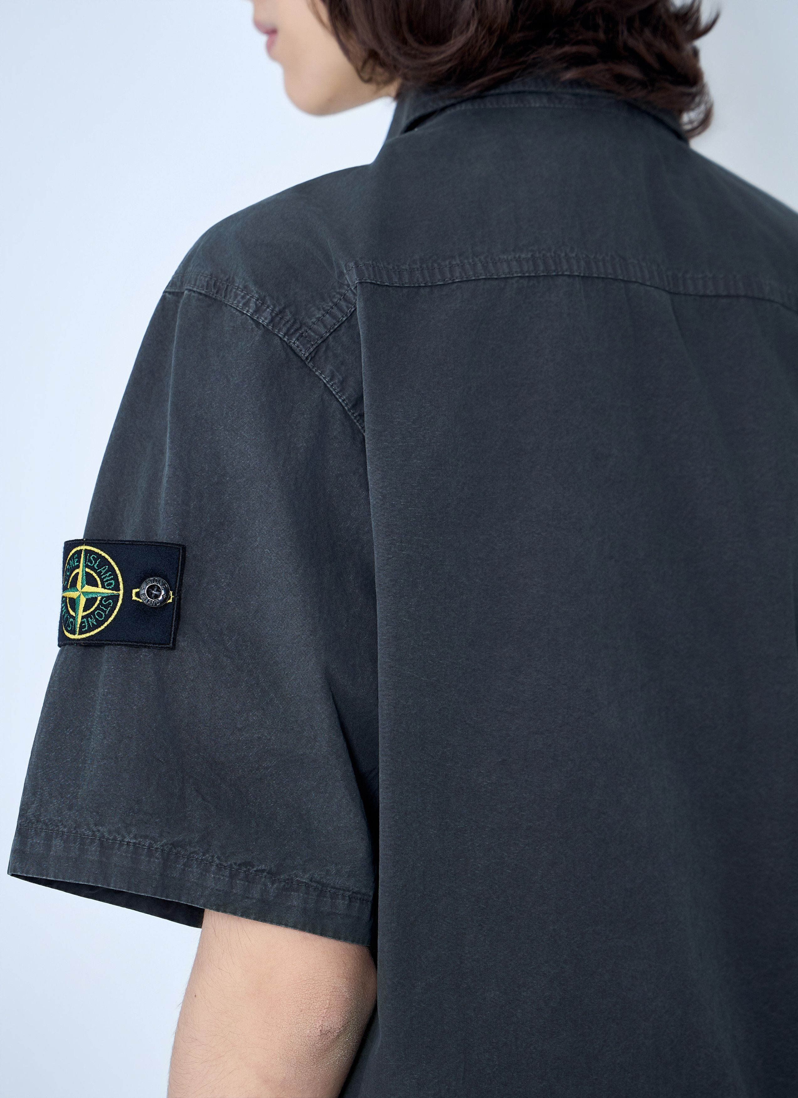 Stone Island Short-Sleeve Cotton Shirt Size US M / EU 48-50 / 2 - 6 Thumbnail
