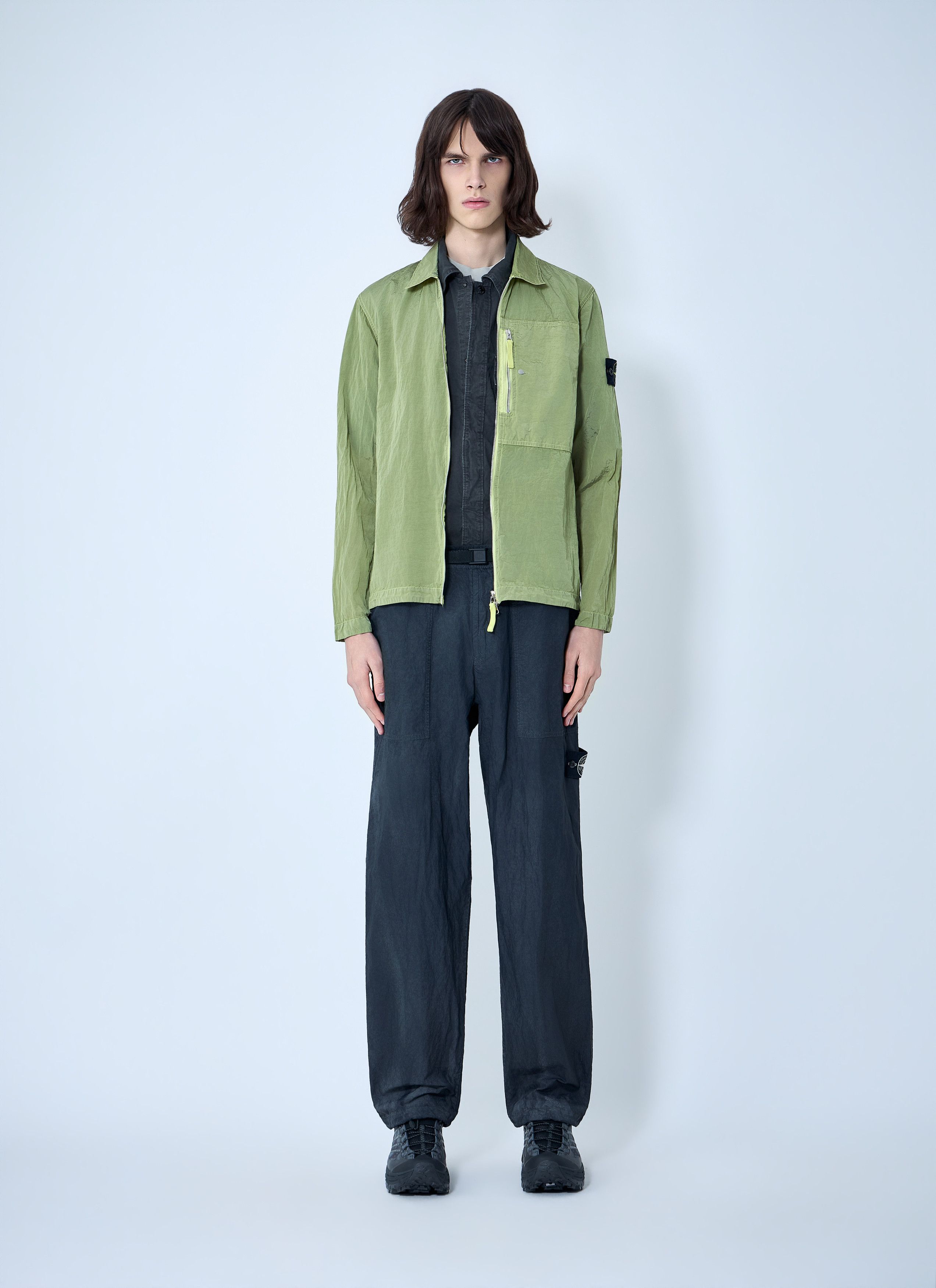 Stone Island Zip-Front Technical Jacket Size US M / EU 48-50 / 2 - 2 Thumbnail