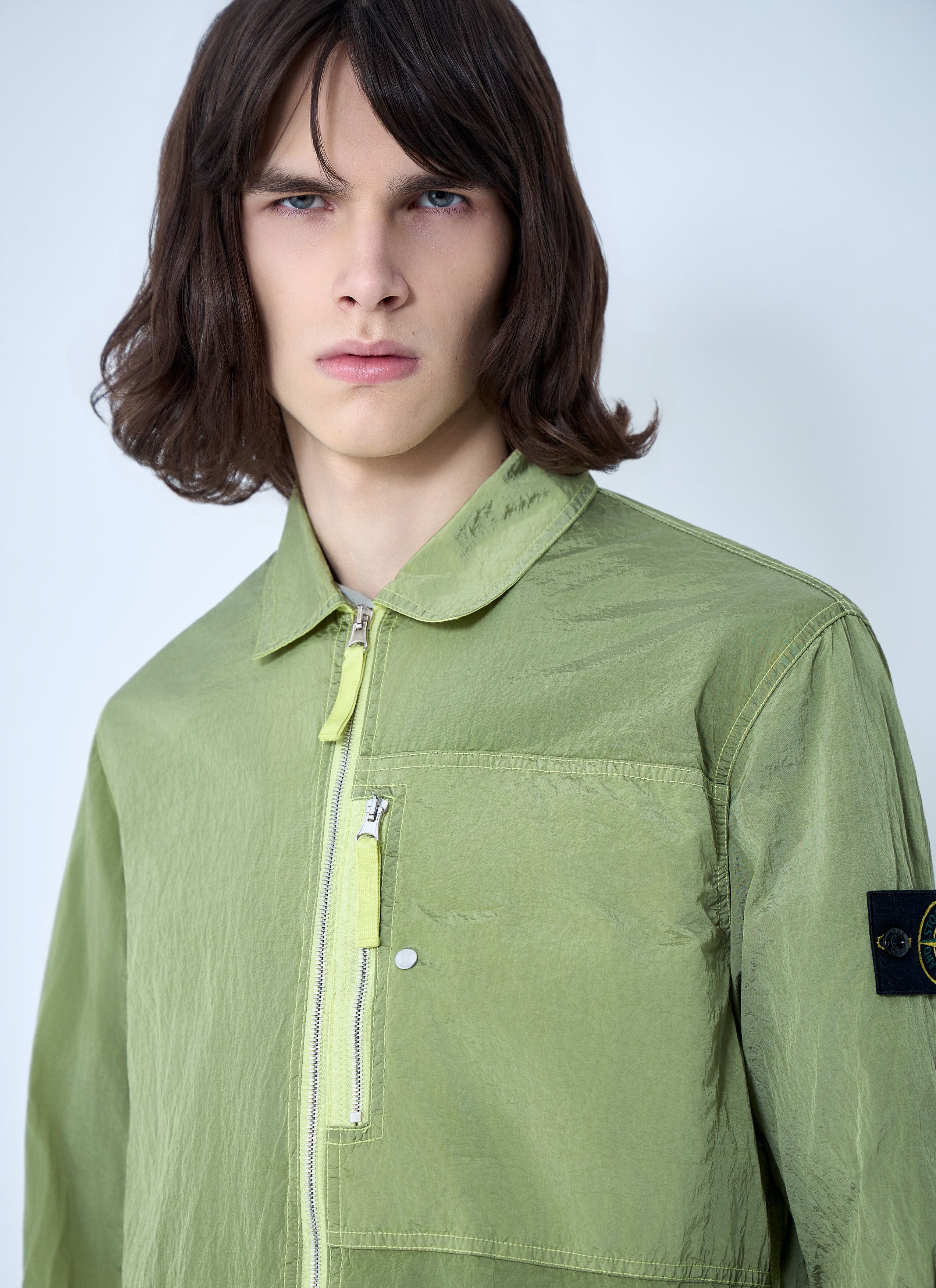 Stone Island Zip-Front Technical Jacket Size US XL / EU 56 / 4 - 5 Thumbnail
