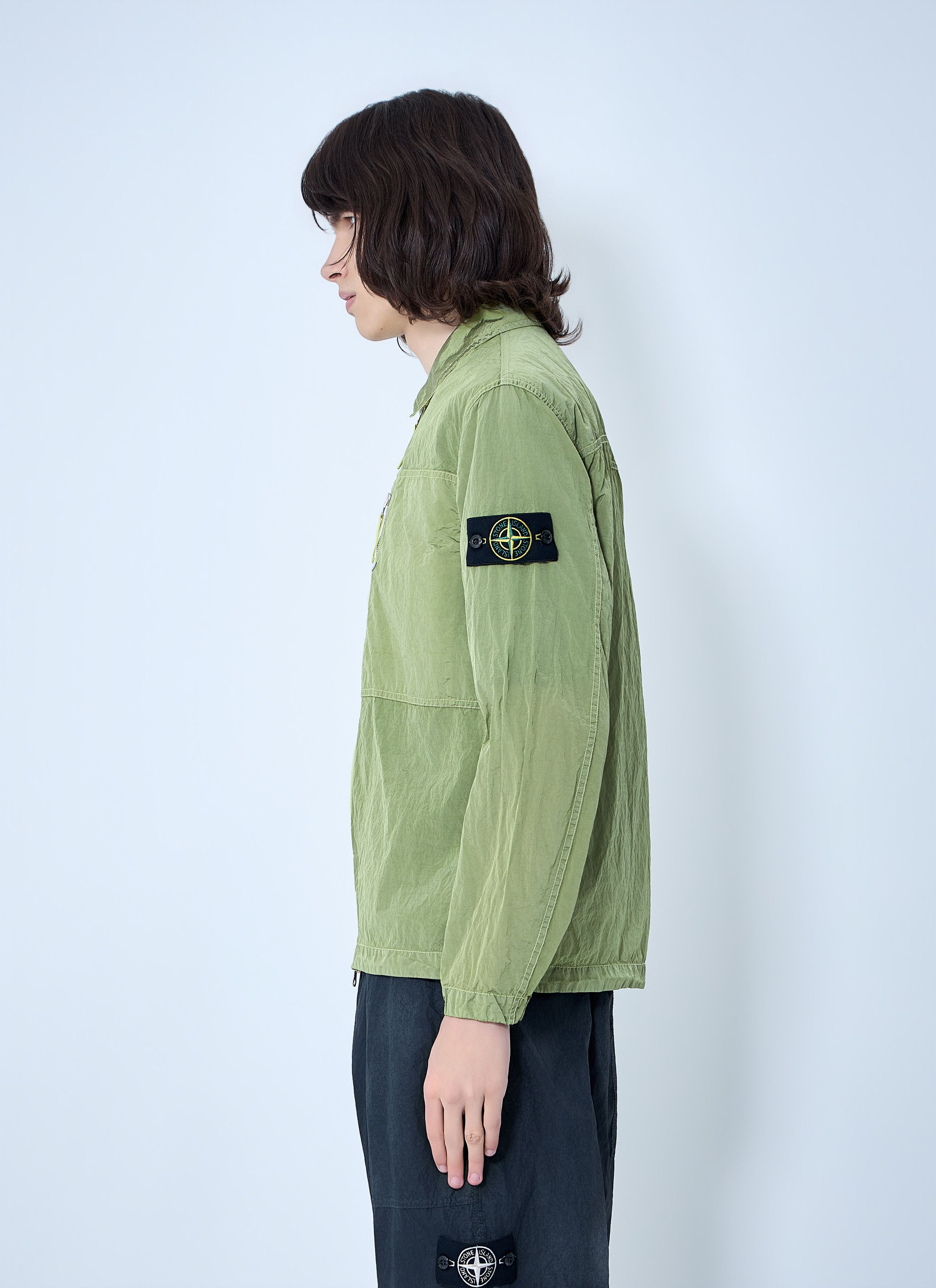 Stone Island Zip-Front Technical Jacket Size US XL / EU 56 / 4 - 3 Thumbnail