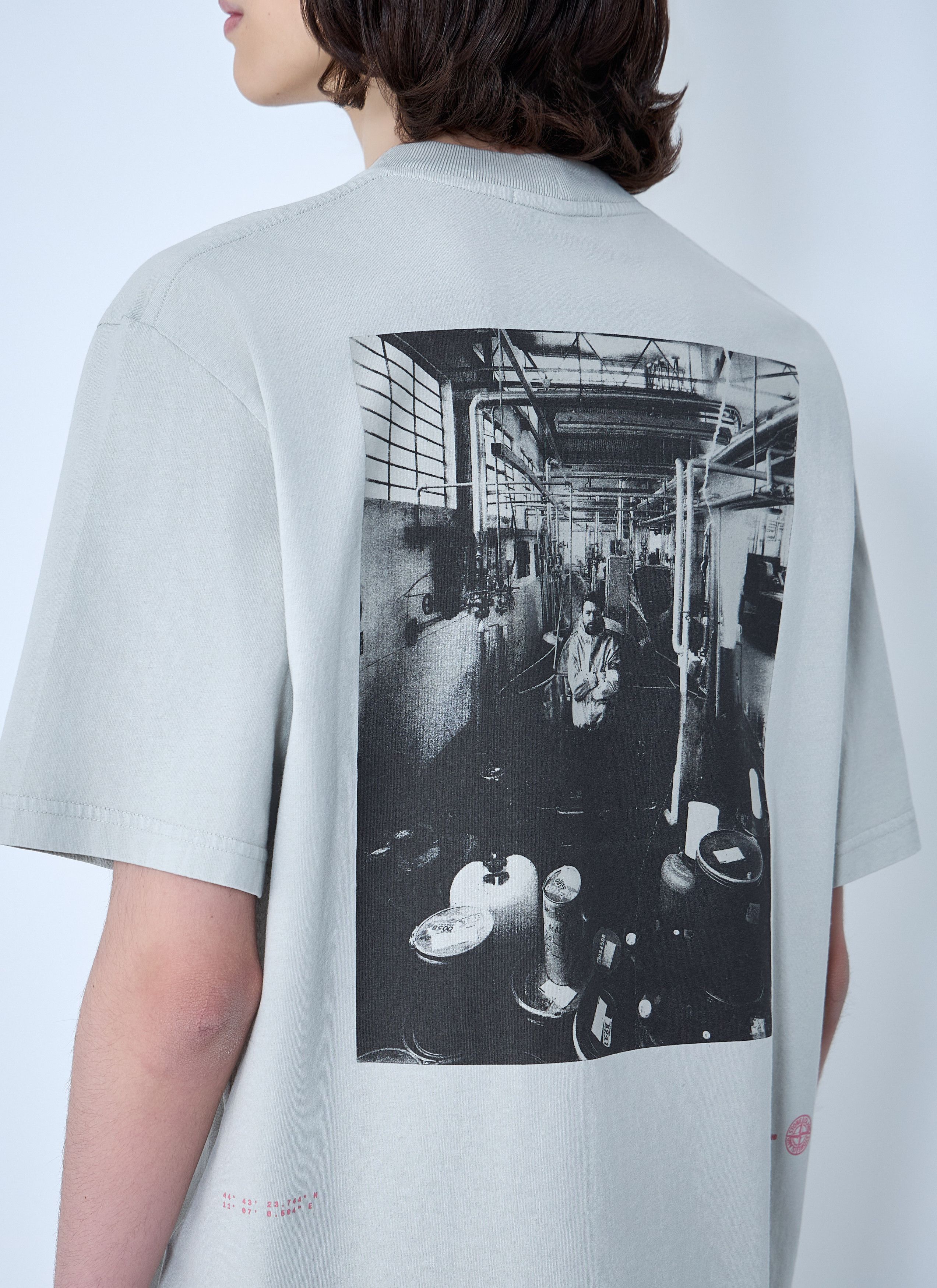 Stone Island High-Neck Cotton Jersey T-Shirt Size US XXL / EU 58 / 5 - 6 Thumbnail